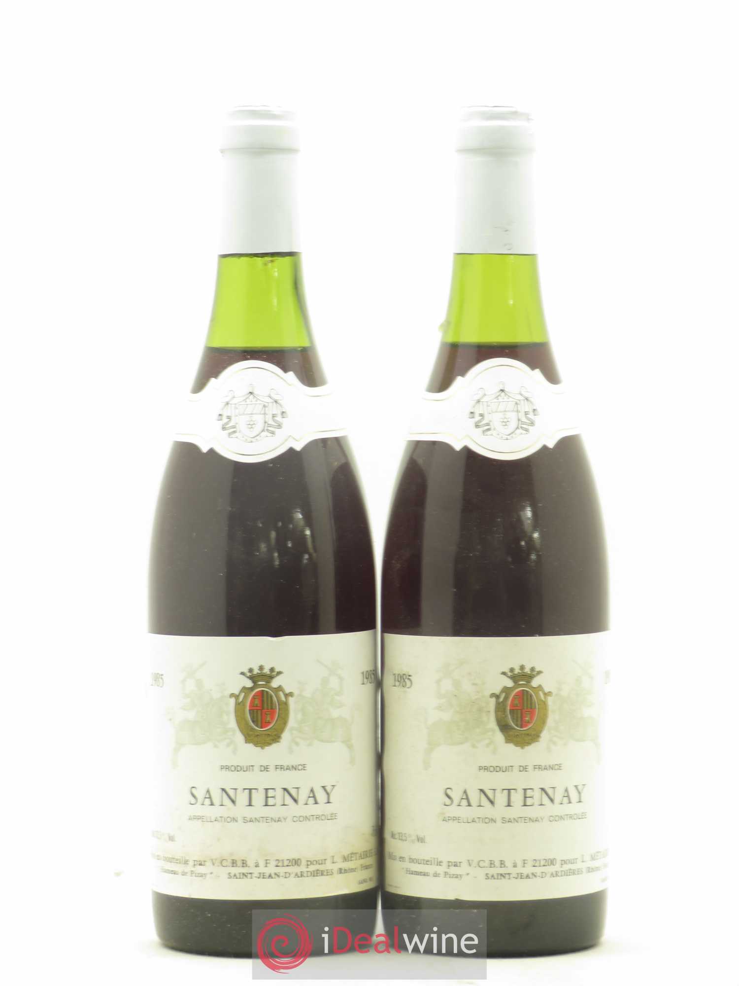 Santenay L Métairie 1985 - Posten von 2 Flaschen - 0