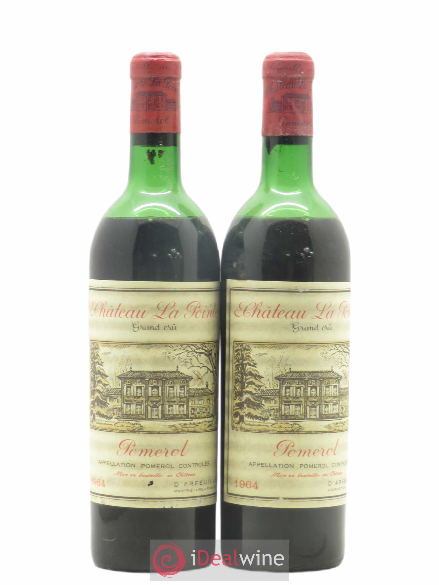 Château la Pointe 1964 - Lot de 2 bouteilles - 0