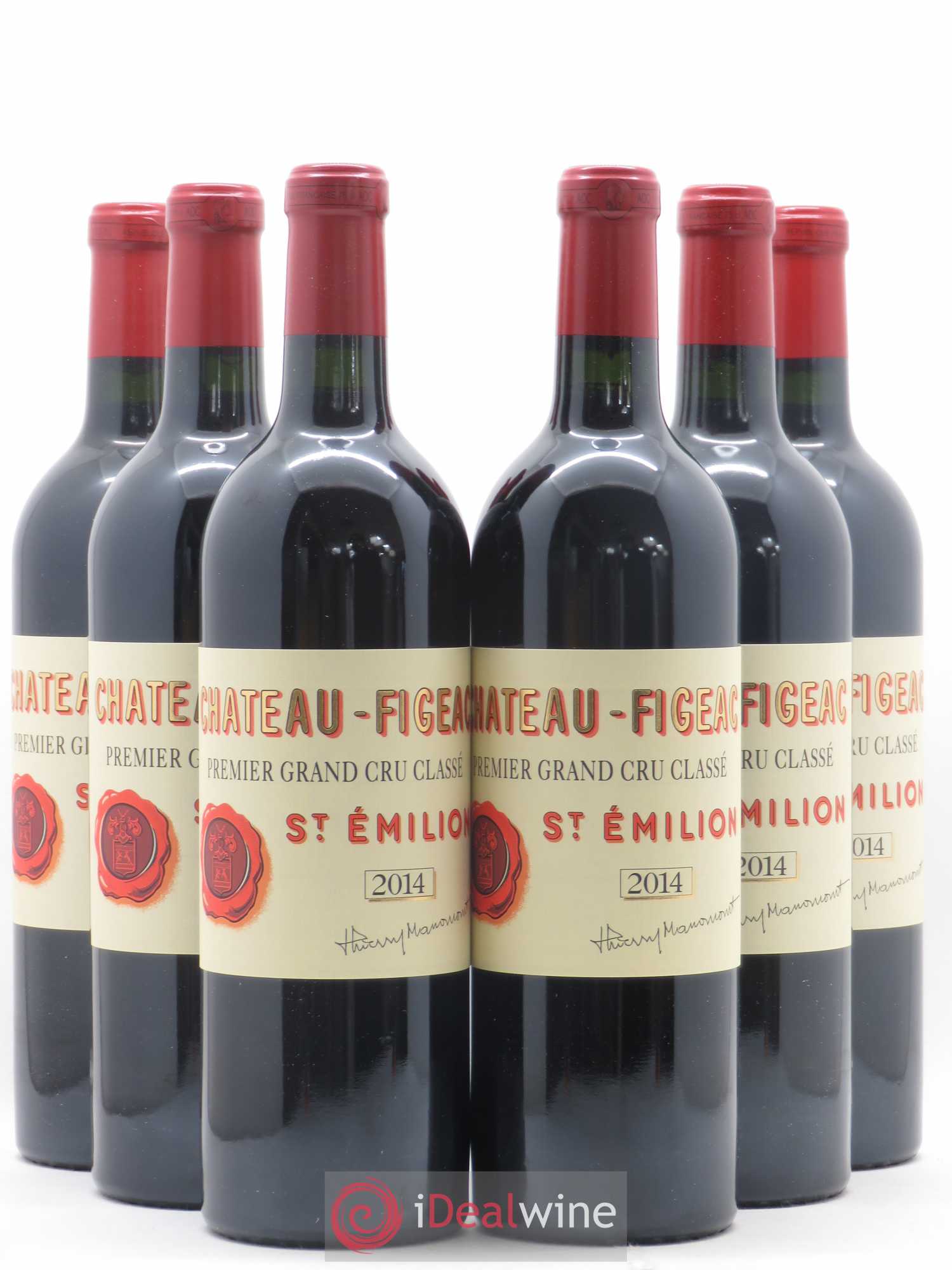 Château Figeac 1er Grand Cru Classé A 2014 - Lot de 6 bouteilles - 0