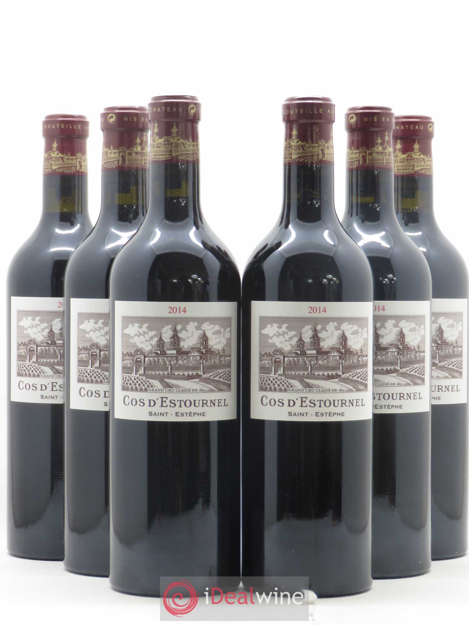 Cos d'Estournel 2ème Grand Cru Classé 2014 - Lot de 6 bouteilles - 0