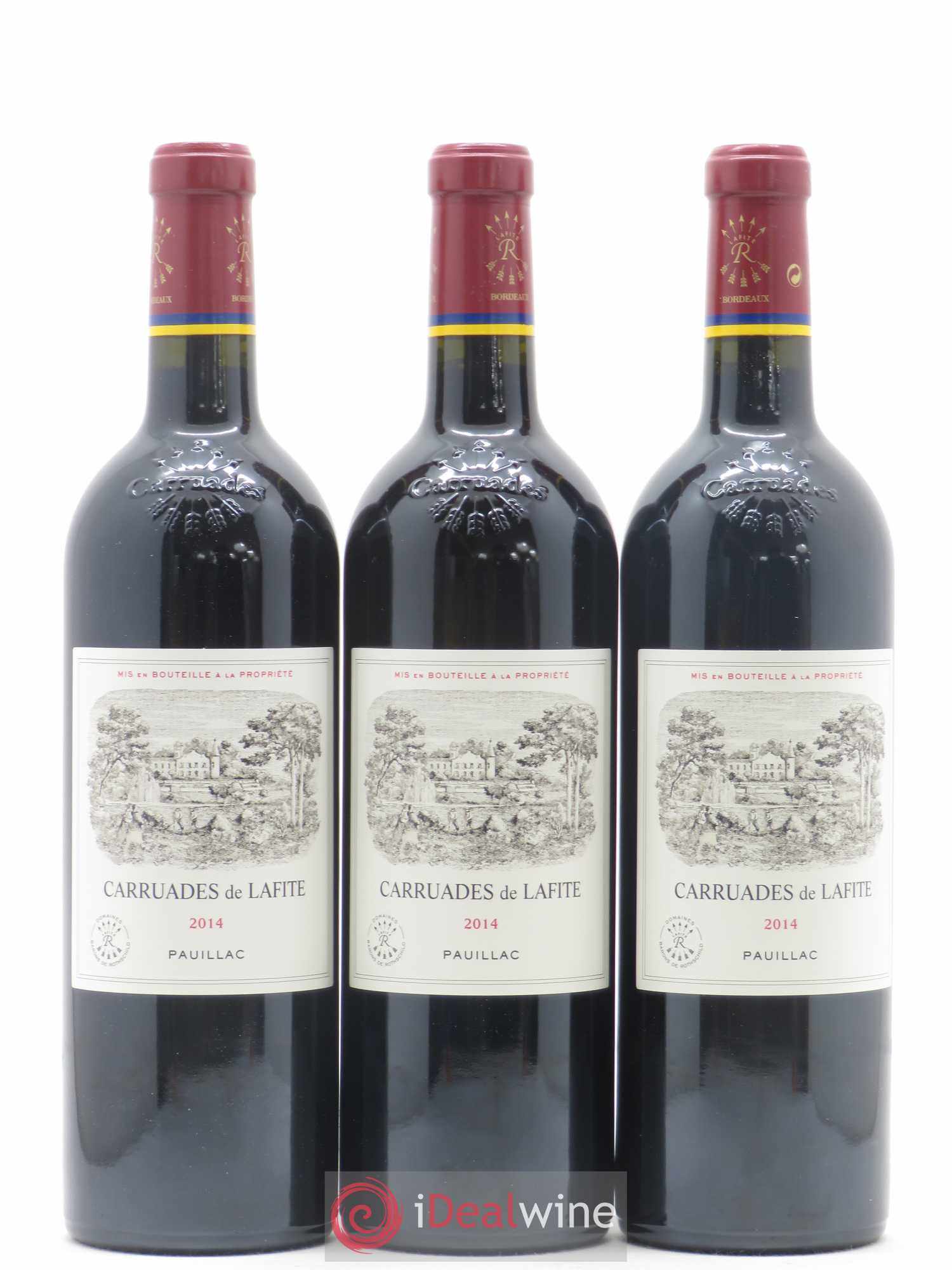 Carruades de Lafite Rothschild Second Vin 2014 - Lot de 6 bouteilles - 1