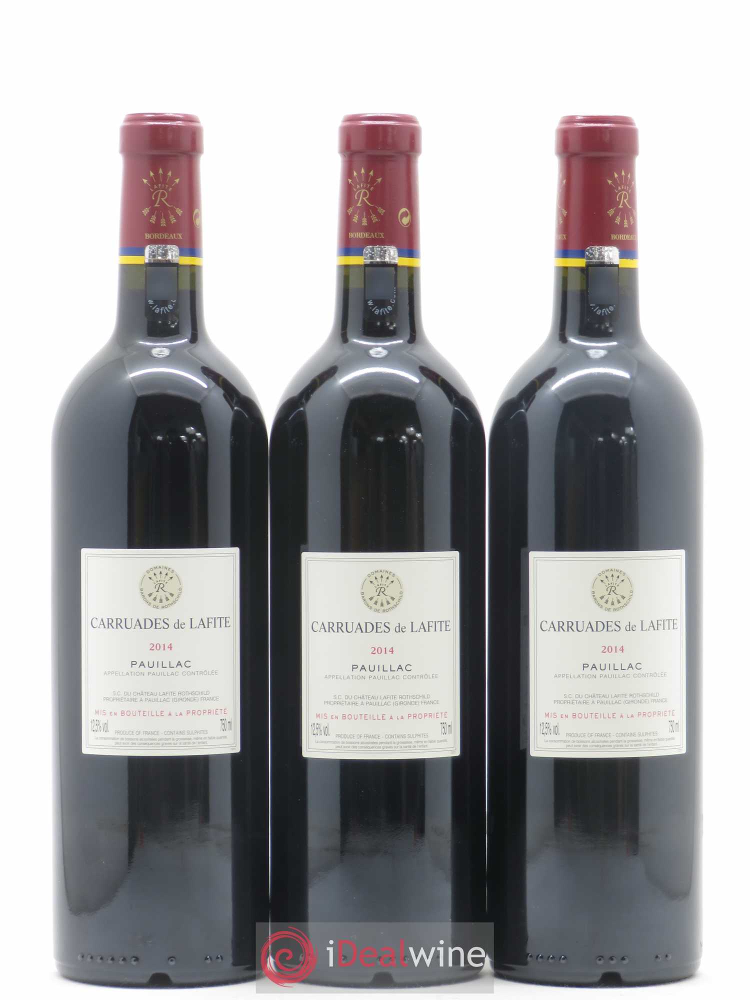 Carruades de Lafite Rothschild Second Vin 2014 - Lot de 6 bouteilles - 2