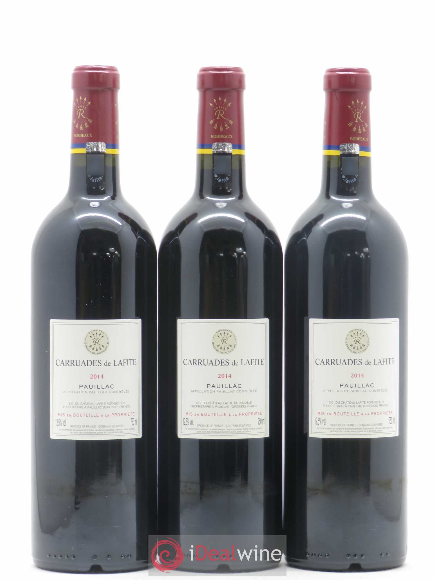 Carruades de Lafite Rothschild Second Vin 2014 - Lot de 6 bouteilles - 4