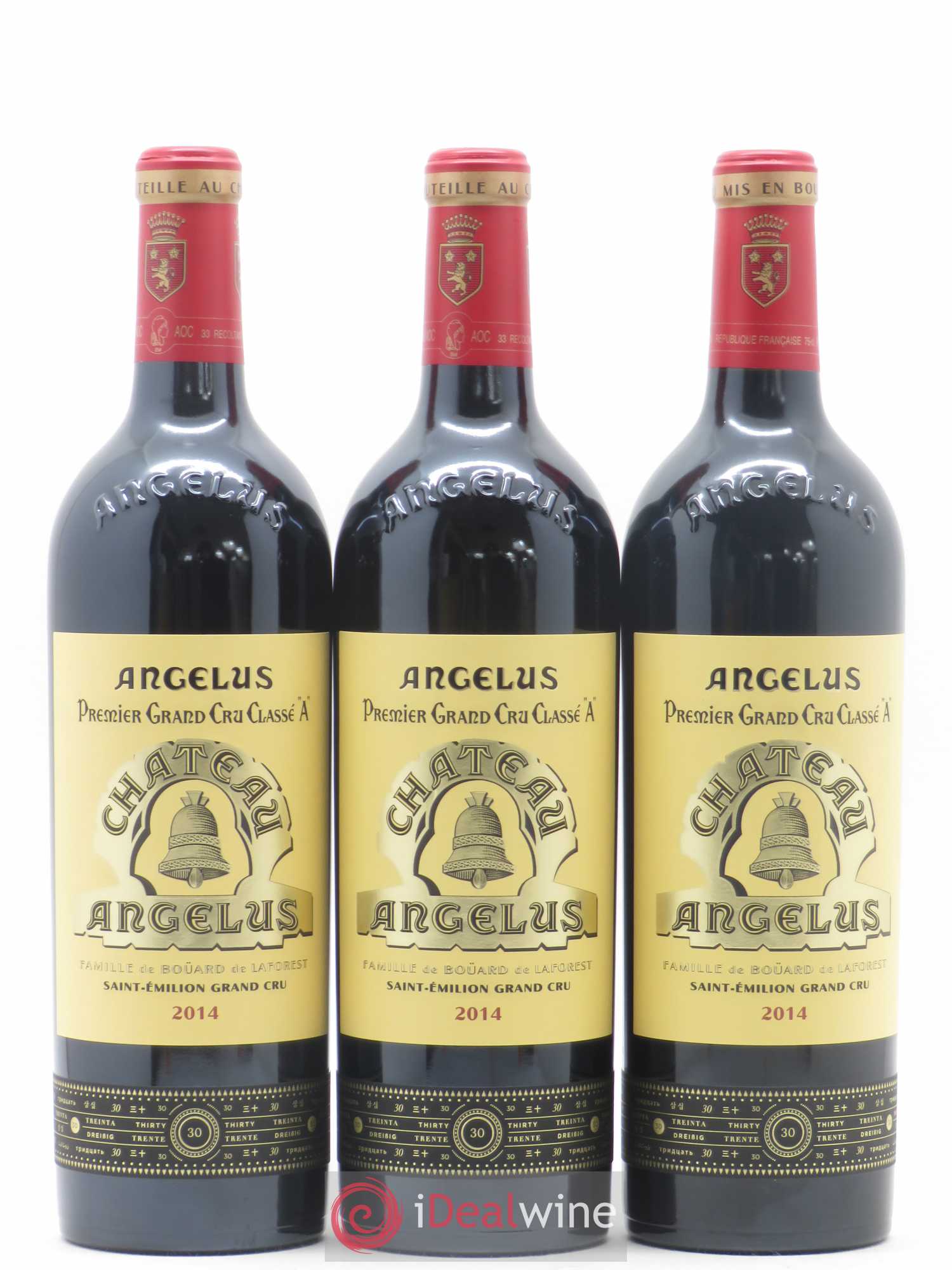Château Angélus 1er Grand Cru Classé A 2014 - Lot de 6 bouteilles - 1