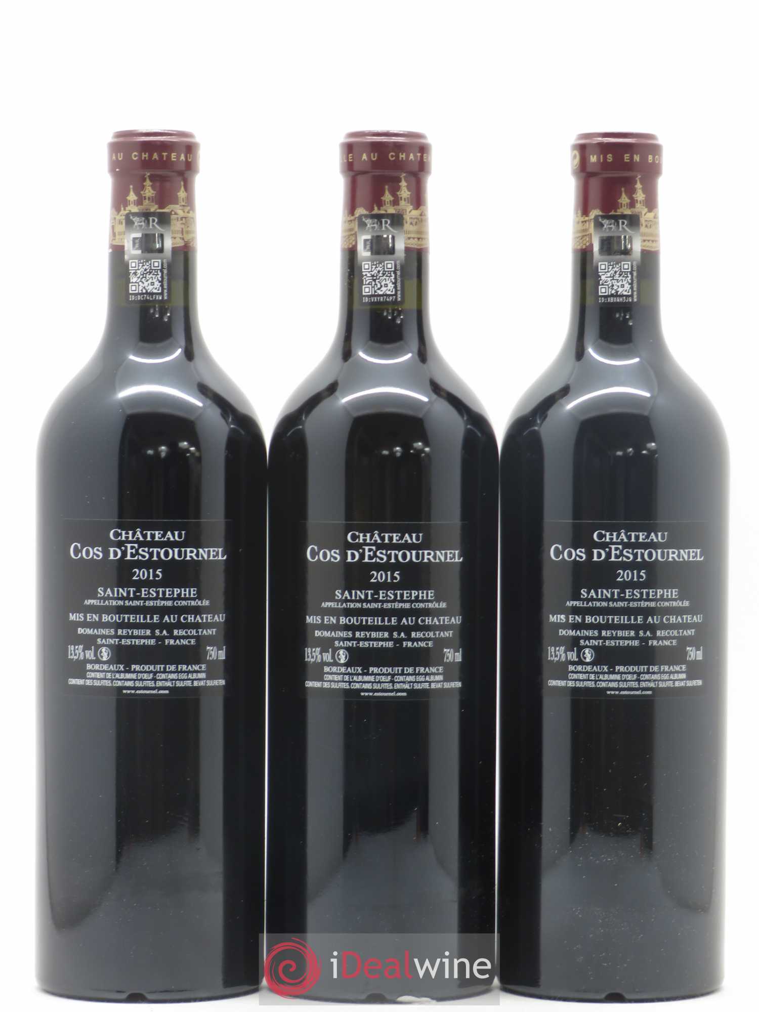 Cos d'Estournel 2ème Grand Cru Classé 2015 - Lot de 6 bouteilles - 2