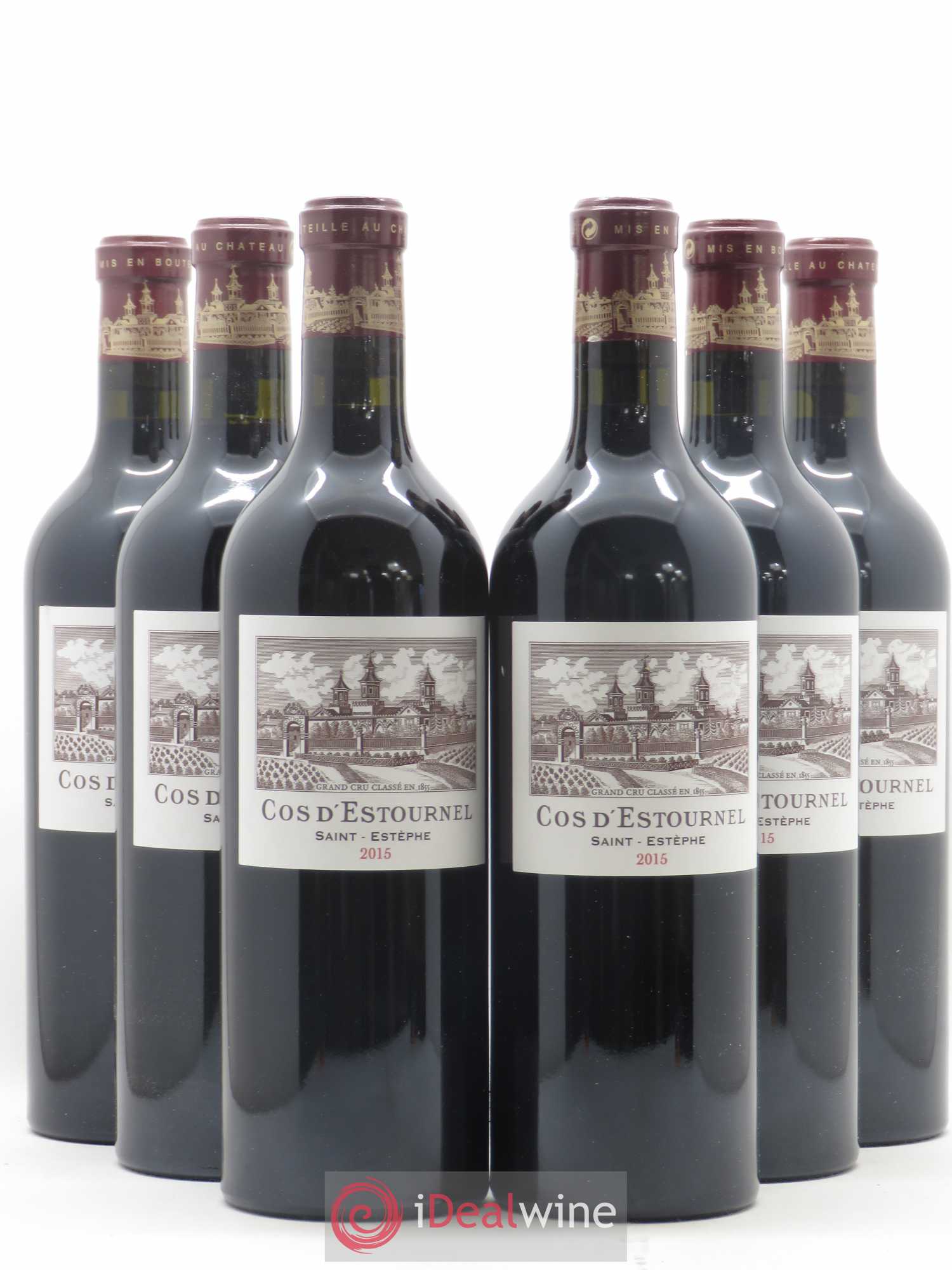 Cos d'Estournel 2ème Grand Cru Classé 2015 - Lot de 6 bouteilles - 0