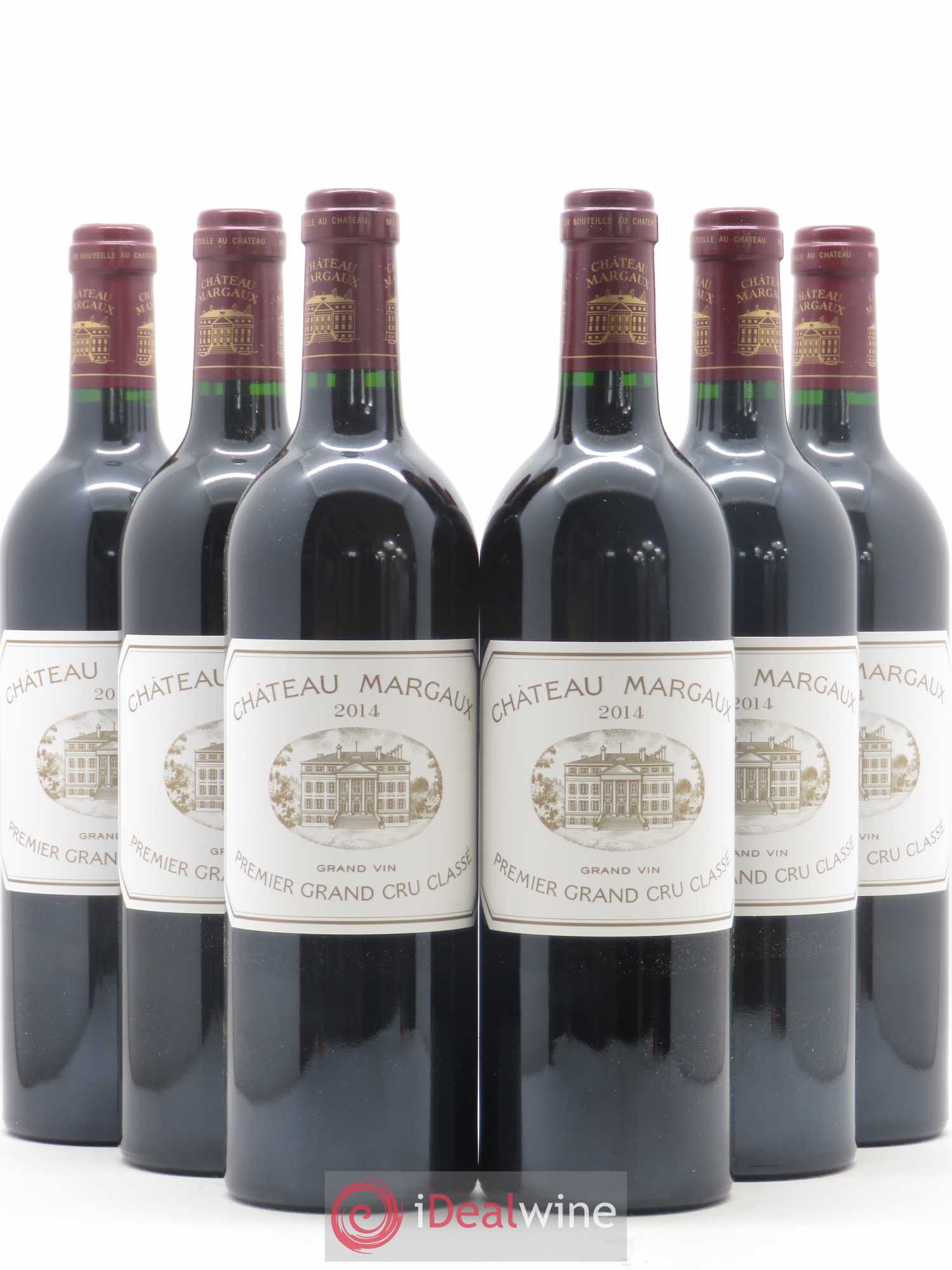 Château Margaux 1er Grand Cru Classé 2014 - Lot de 6 bouteilles - 0
