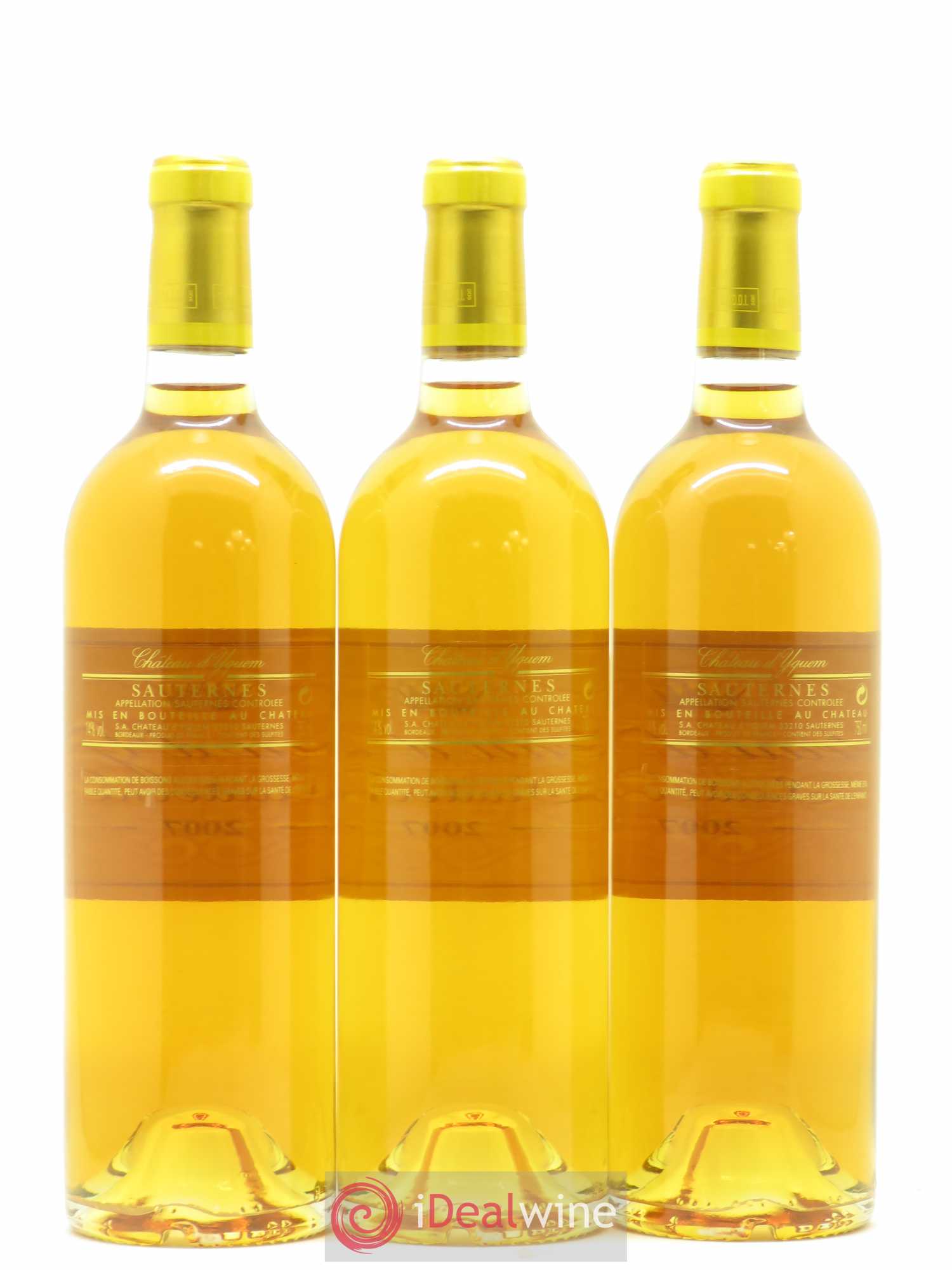 Château d' Yquem 1er Cru Classé Supérieur 2007 - Lotto di 6 bottiglie - 2