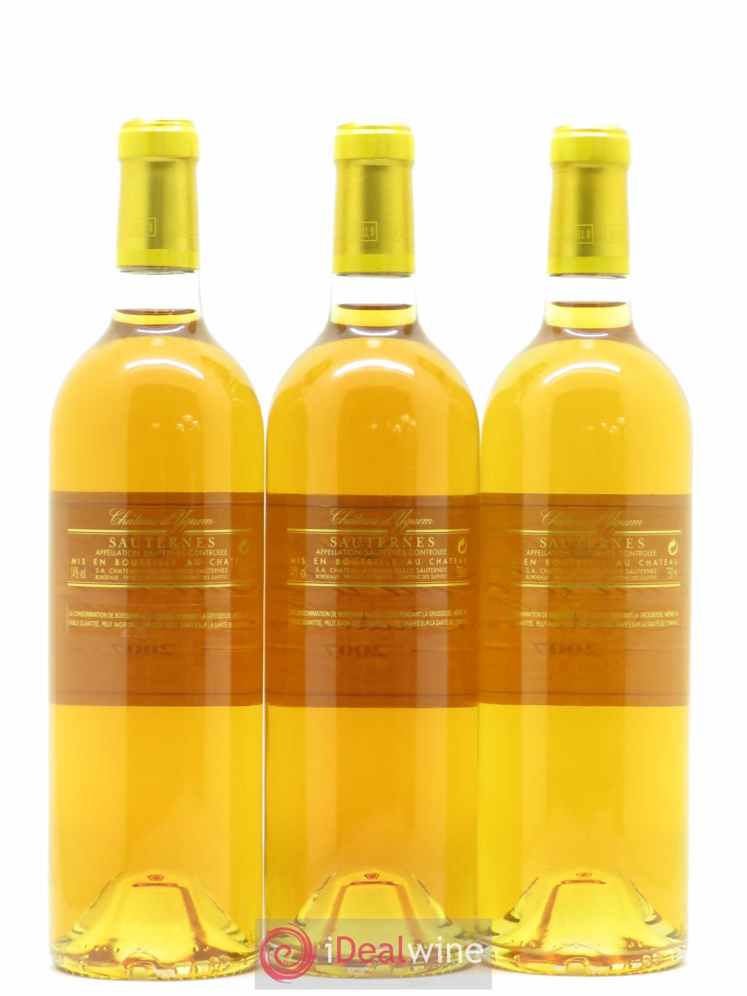 Château d' Yquem 1er Cru Classé Supérieur 2007 - Lotto di 6 bottiglie - 4