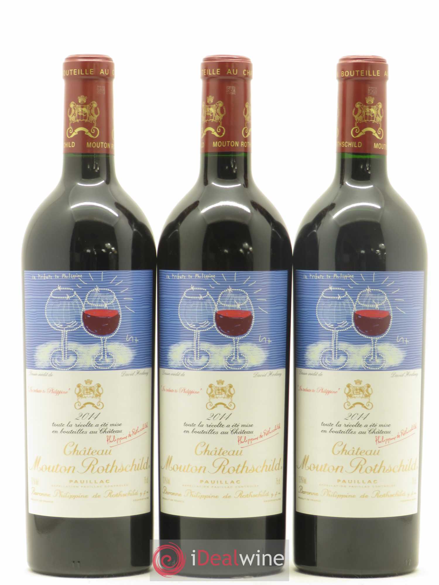 Château Mouton Rothschild 1er Grand Cru Classé 2014 - Lot de 6 bouteilles - 3