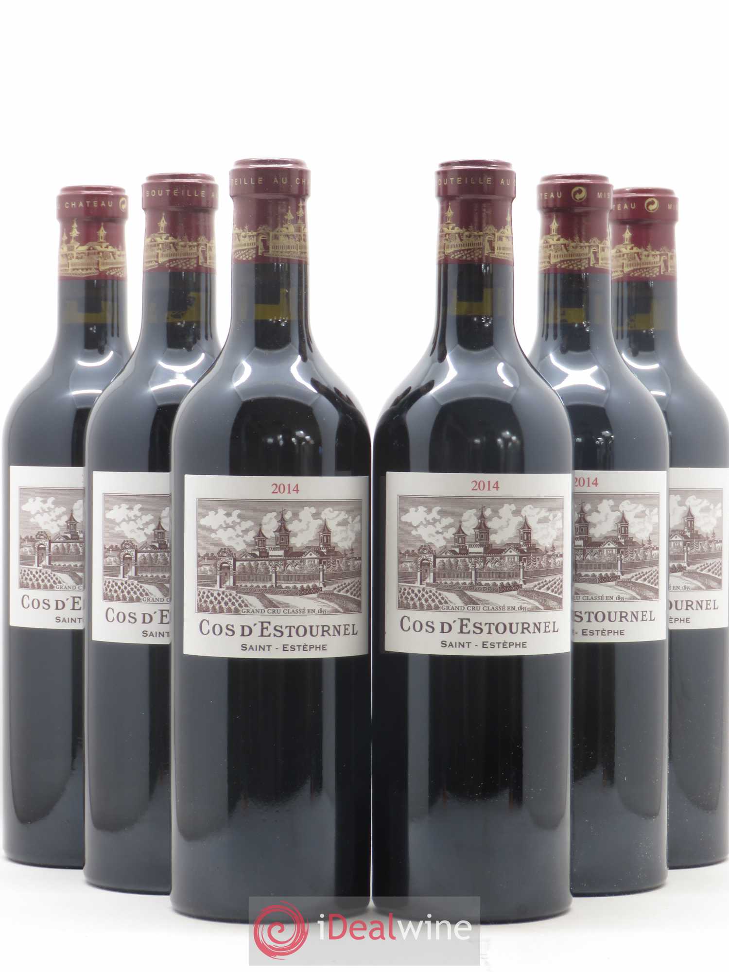 Cos d'Estournel 2ème Grand Cru Classé 2014 - Lot de 6 bouteilles - 0