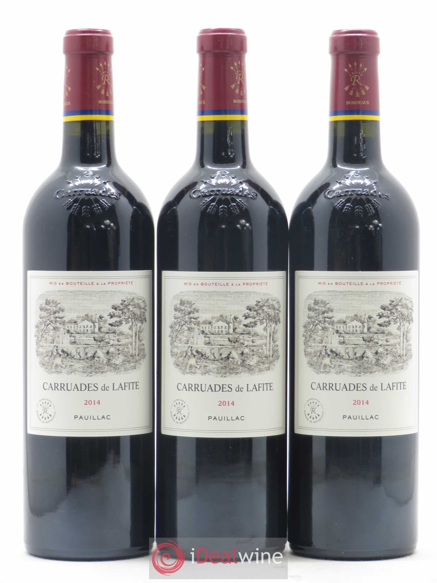 Carruades de Lafite Rothschild Second Vin 2014 - Lot de 6 bouteilles - 1
