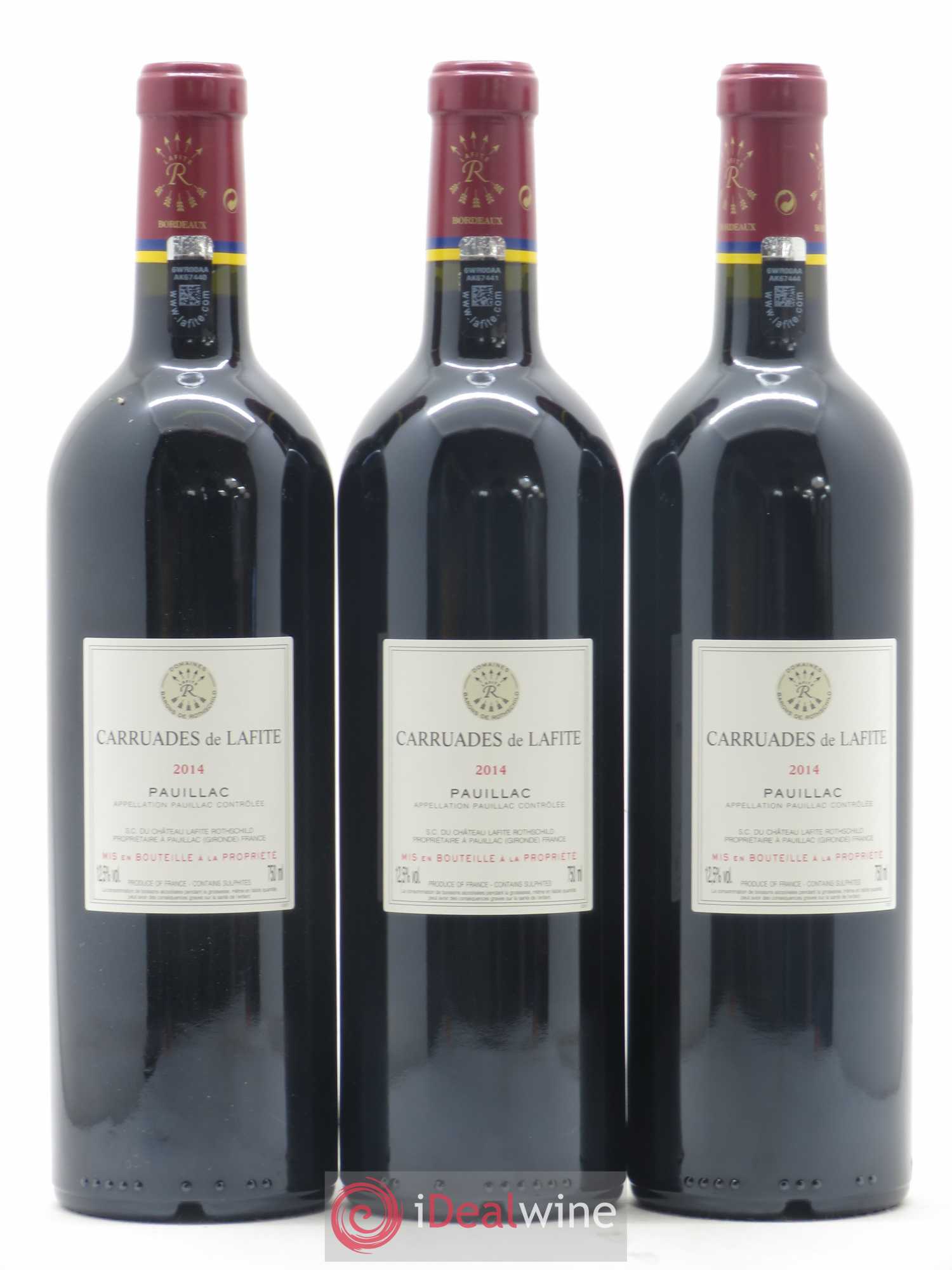 Carruades de Lafite Rothschild Second Vin 2014 - Lot de 6 bouteilles - 2