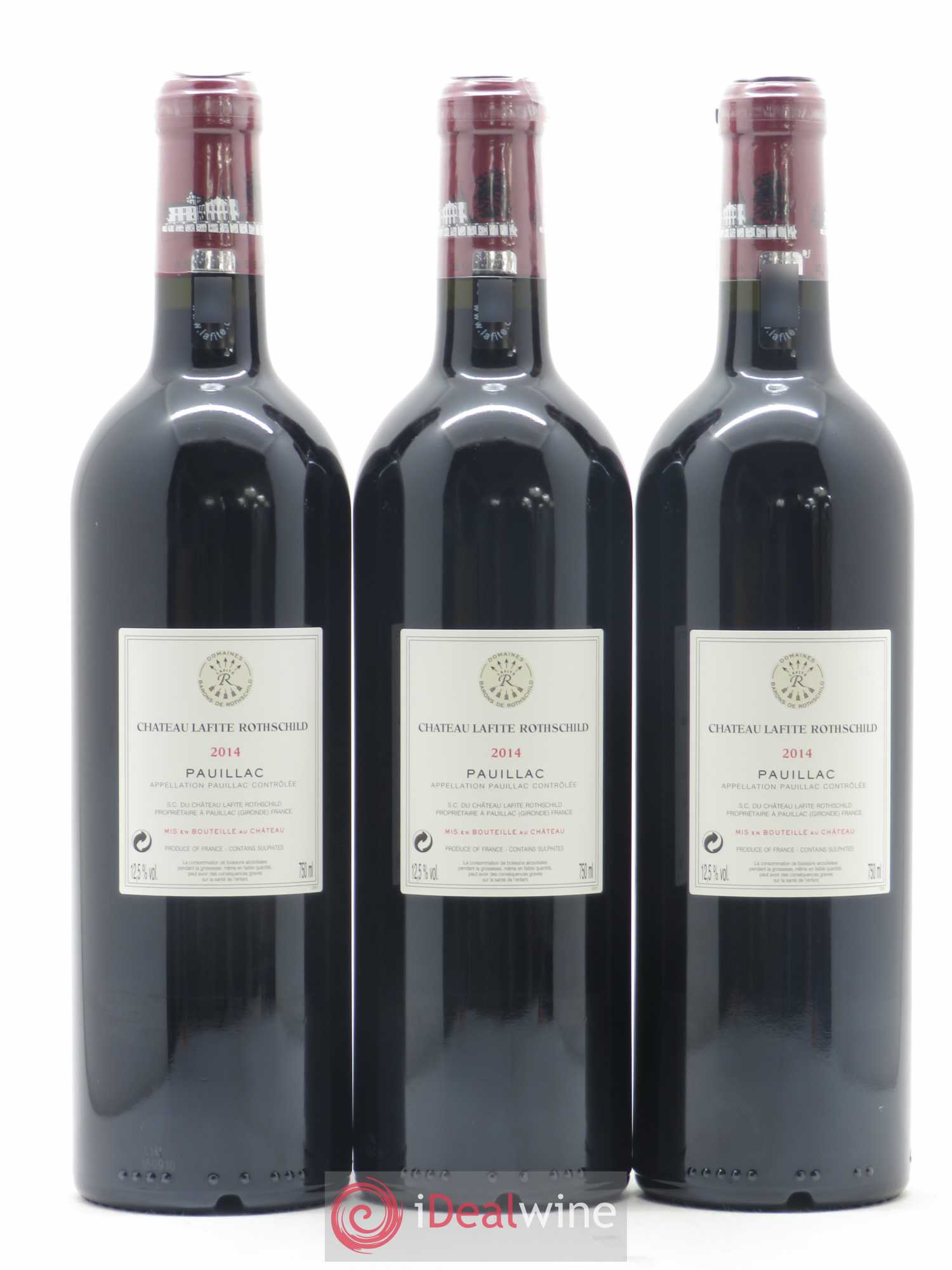 Château Lafite Rothschild 1er Grand Cru Classé 2014 - Lot de 6 bouteilles - 4
