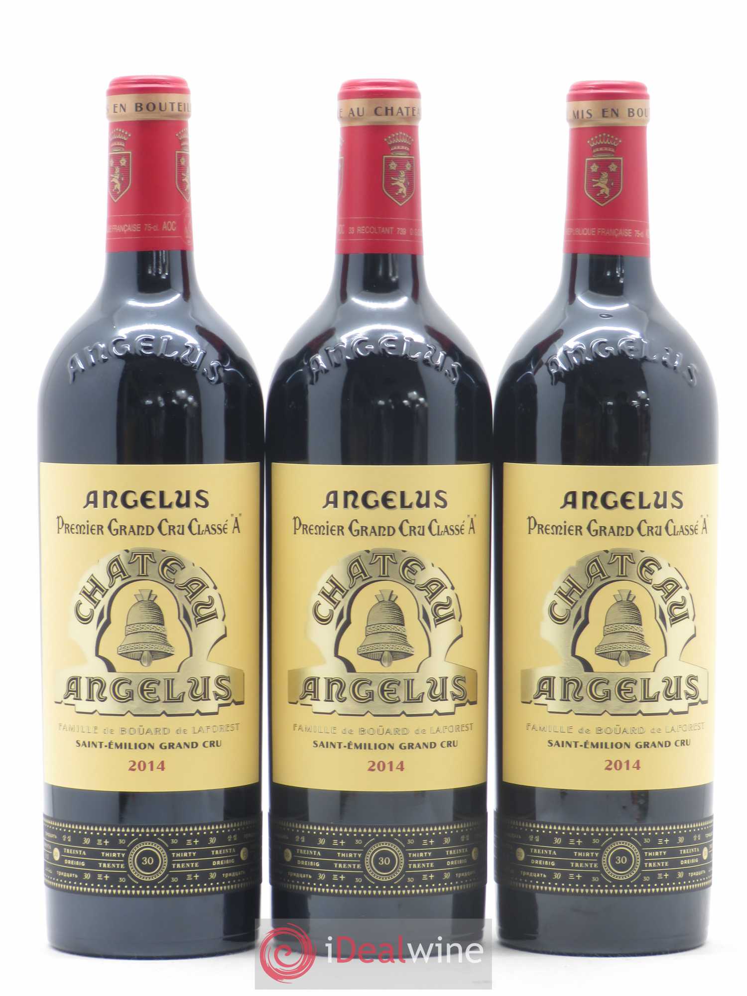 Château Angélus 1er Grand Cru Classé A 2014 - Lot de 6 bouteilles - 3