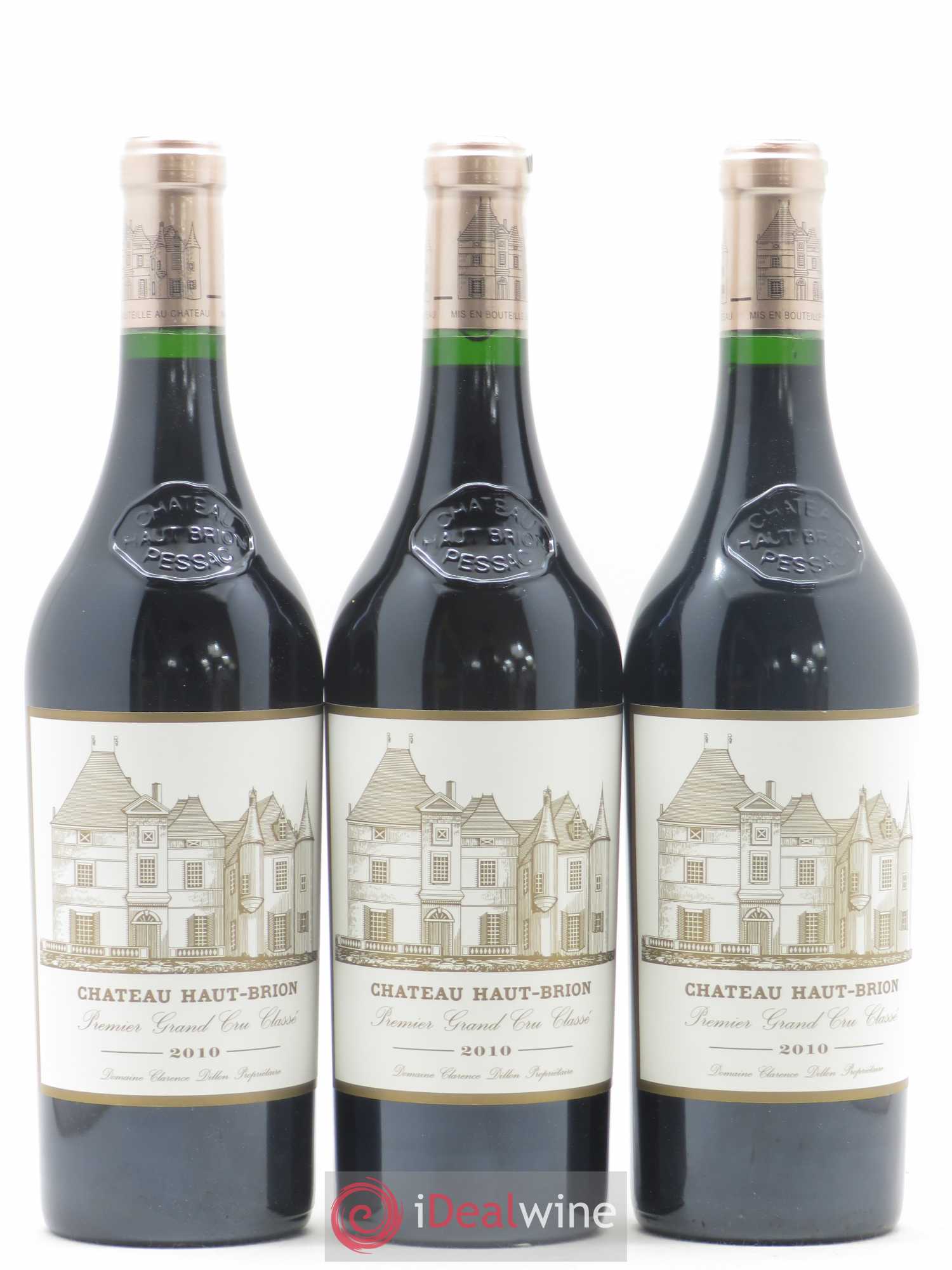 Château Haut Brion 1er Grand Cru Classé 2010 - Lot de 6 bouteilles - 1