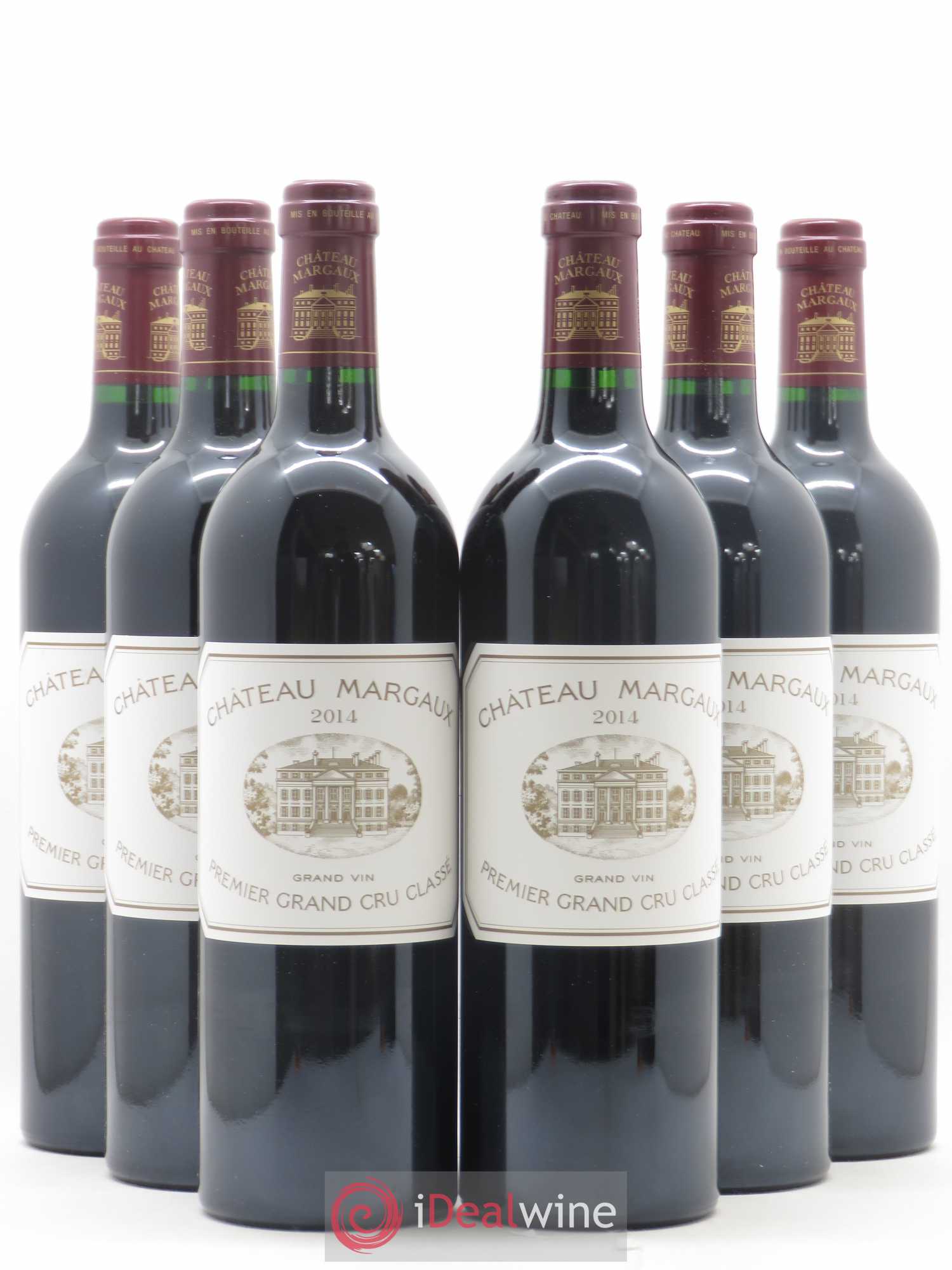 Château Margaux 1er Grand Cru Classé 2014 - Lot de 6 bouteilles - 0
