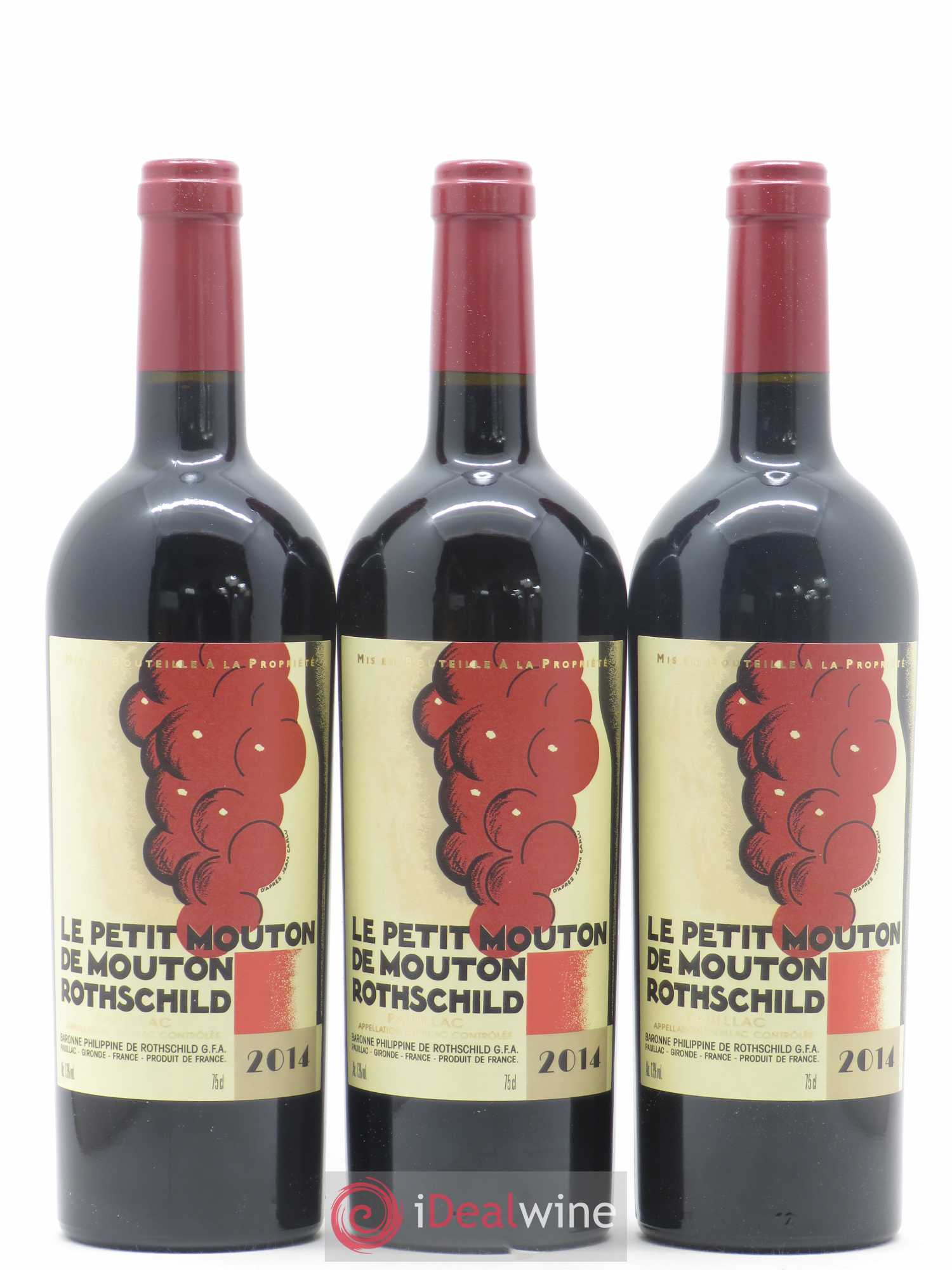 Petit Mouton Second Vin 2014 - Lot de 6 bouteilles - 1