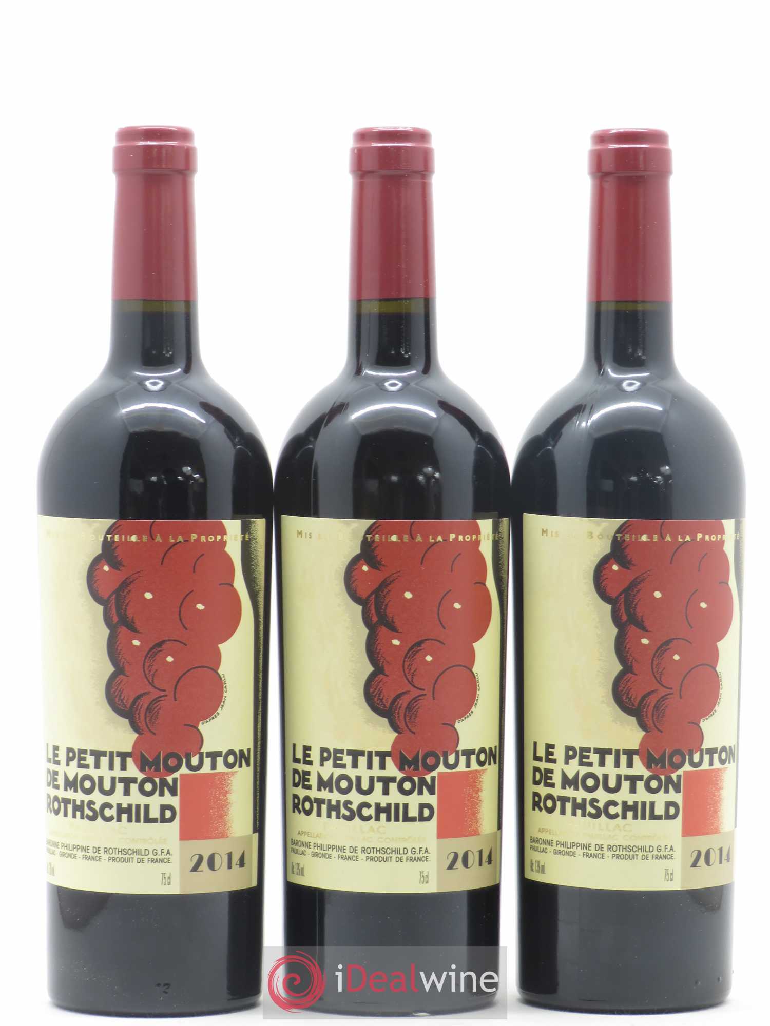 Petit Mouton Second Vin 2014 - Lot de 6 bouteilles - 3