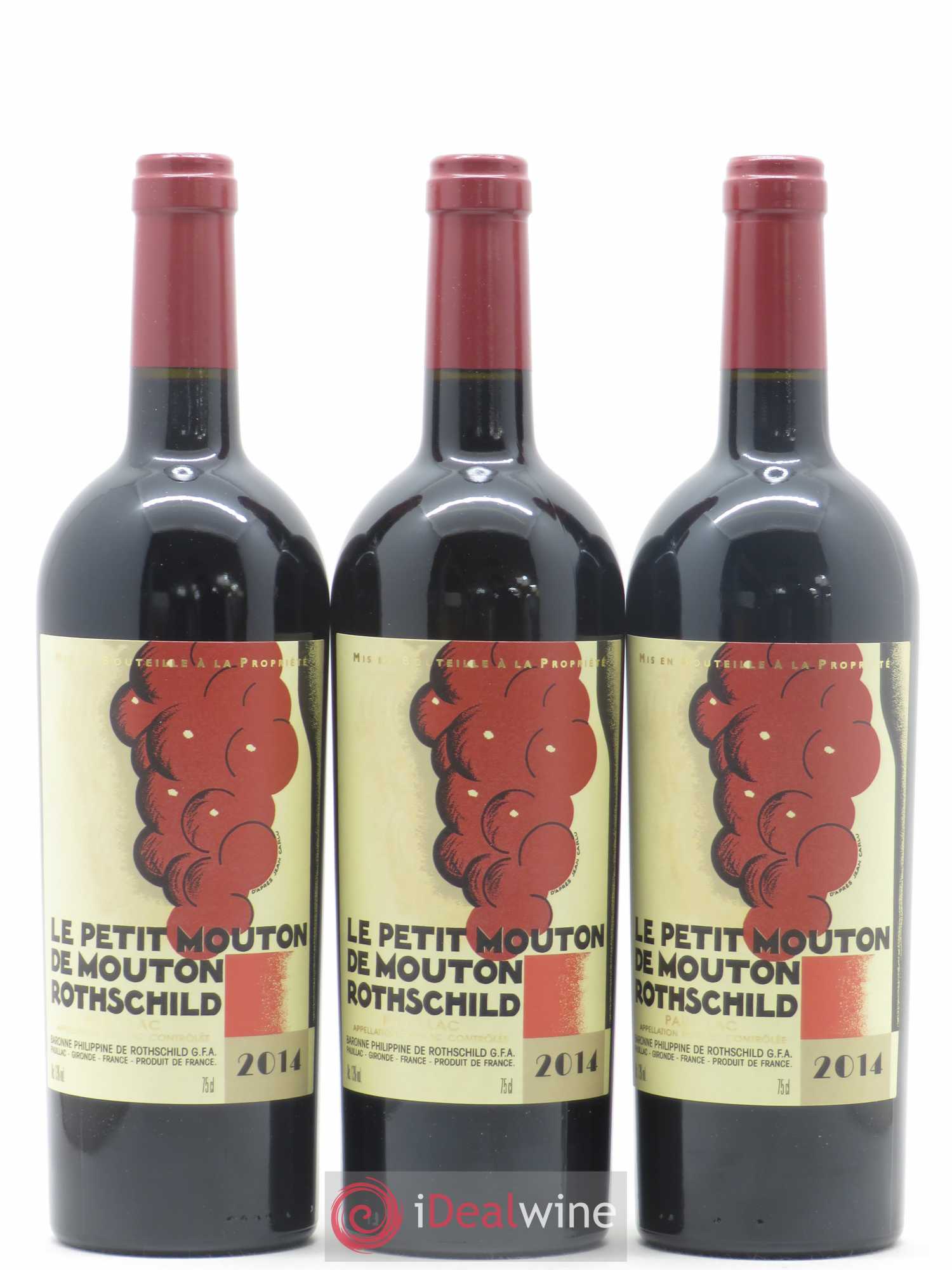 Petit Mouton Second Vin 2014 - Lot de 6 bouteilles - 1