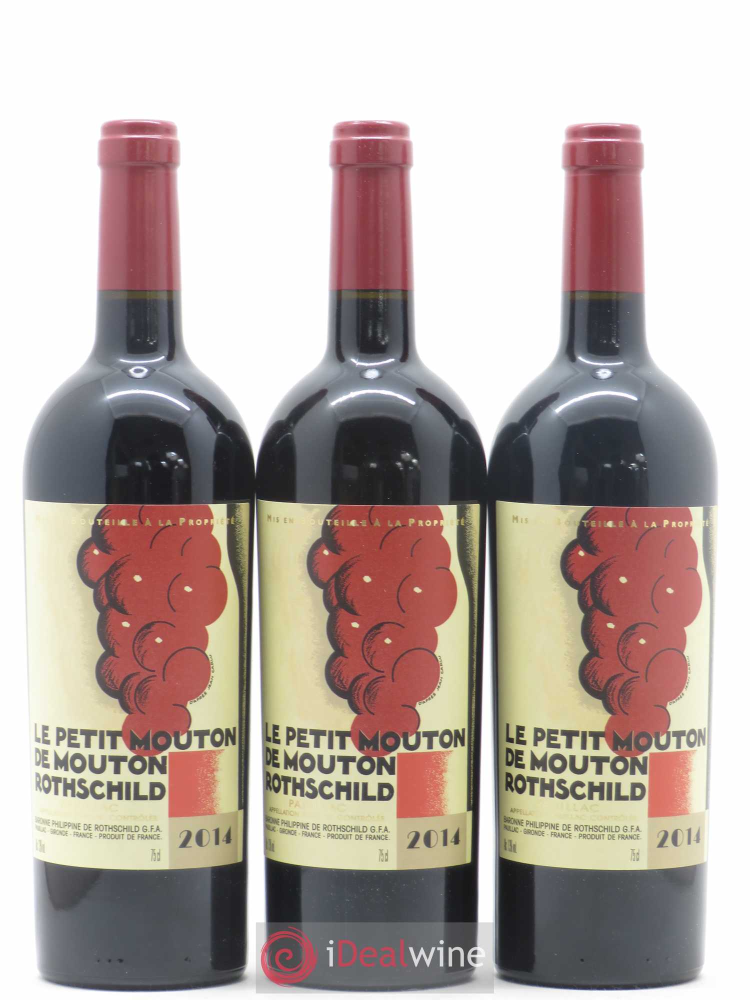 Petit Mouton Second Vin 2014 - Lot de 6 bouteilles - 3