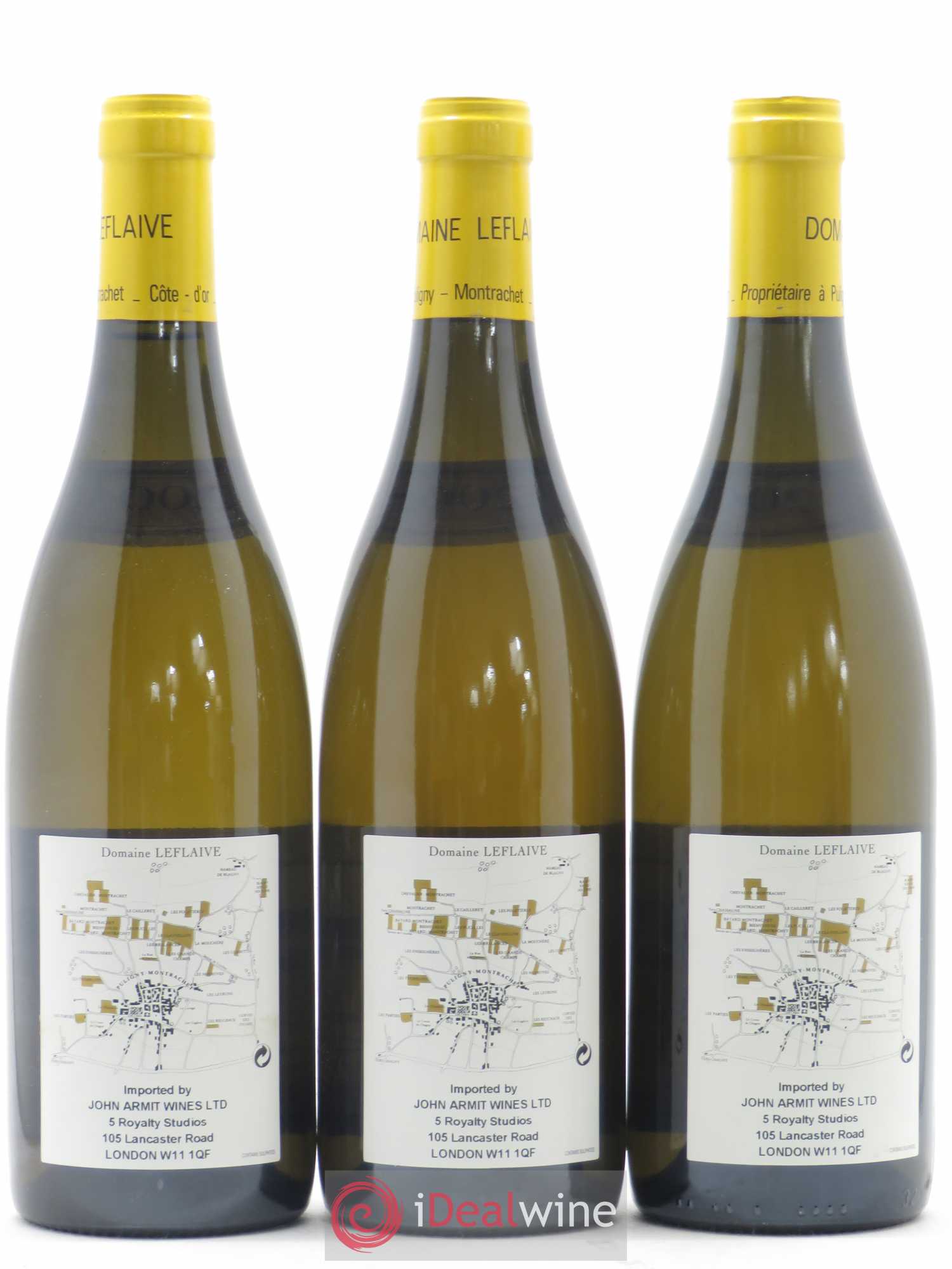 Puligny-Montrachet 1er Cru Clavoillon Leflaive (Domaine) 2005 - Lot de 3 bouteilles - 1