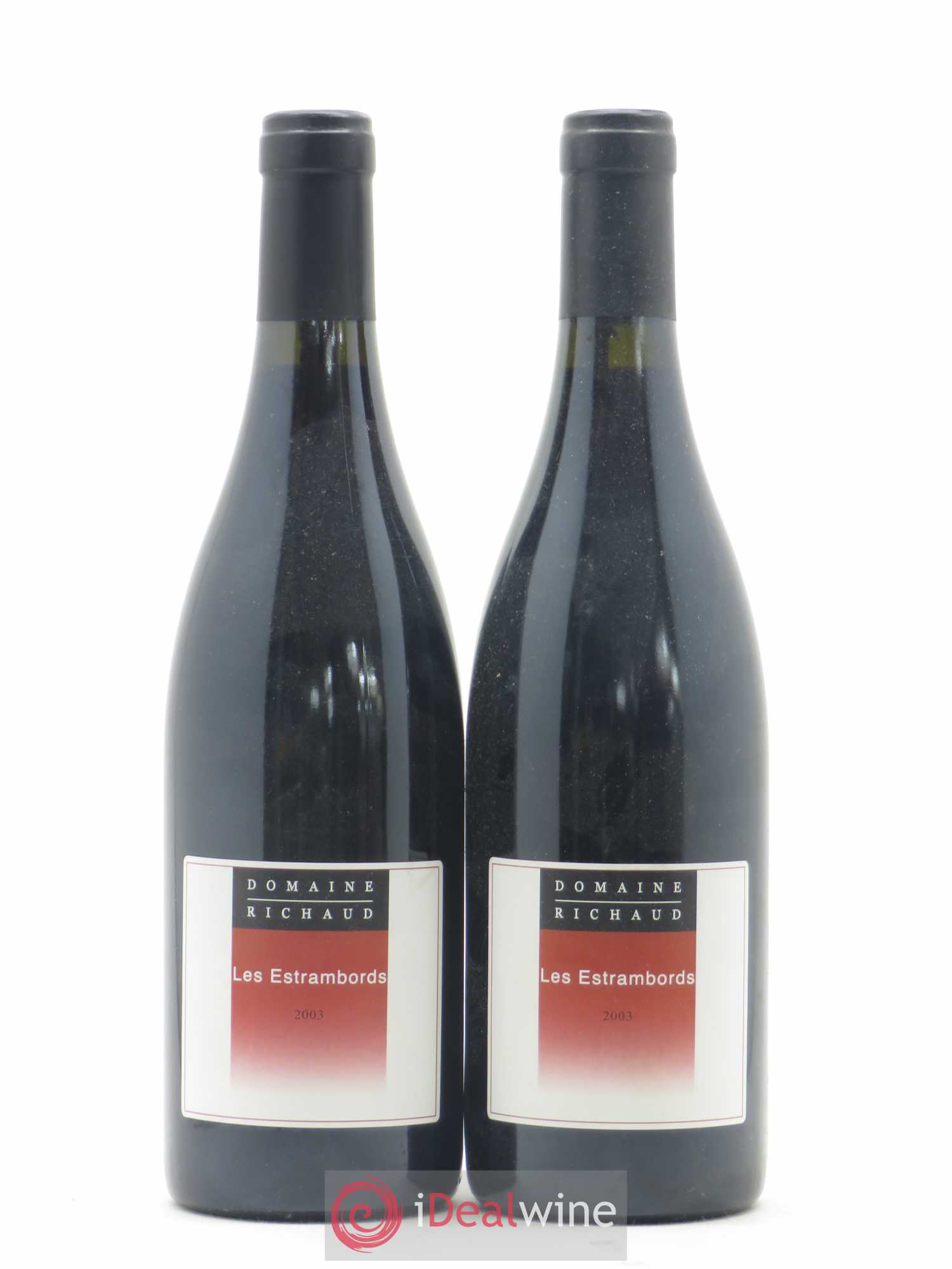 Cairanne Les Estrambords Marcel Richaud 2003 - Lot de 2 bouteilles - 0