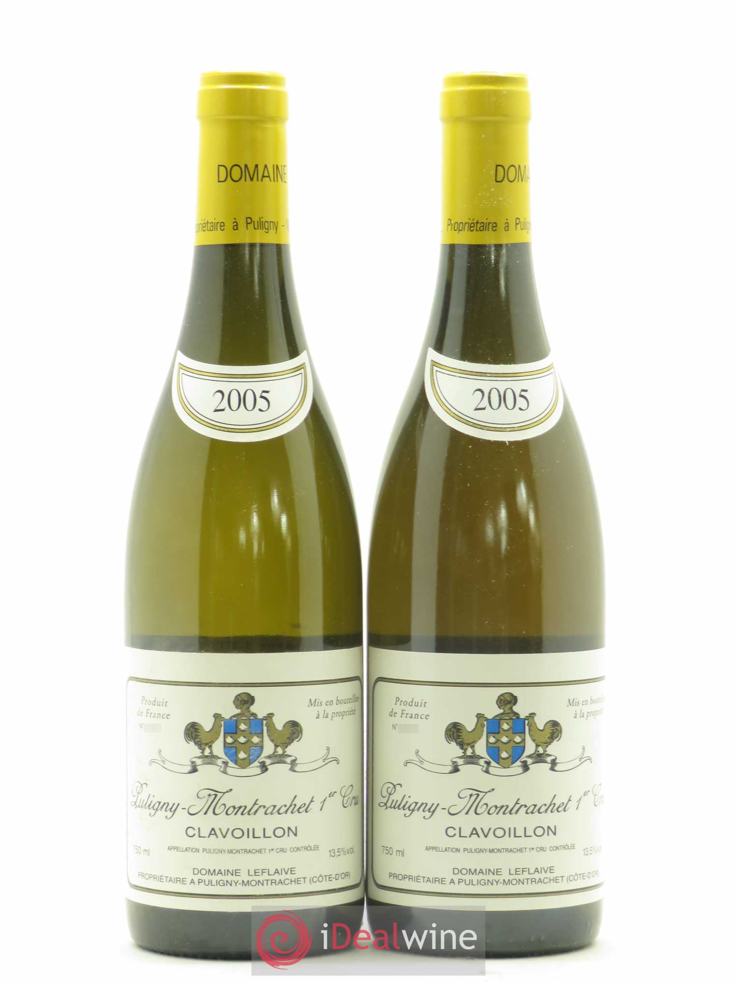Puligny-Montrachet 1er Cru Clavoillon Leflaive (Domaine) 2005 - Lot de 2 bouteilles - 0