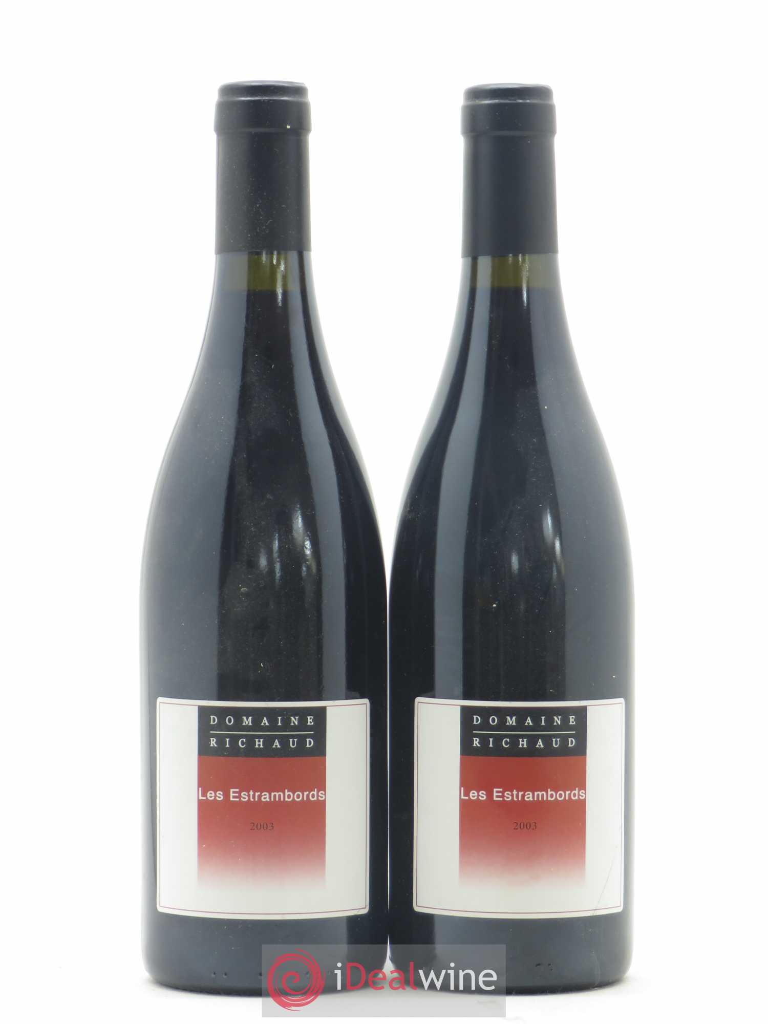 Cairanne Les Estrambords Marcel Richaud 2003 - Lot de 2 bouteilles - 0