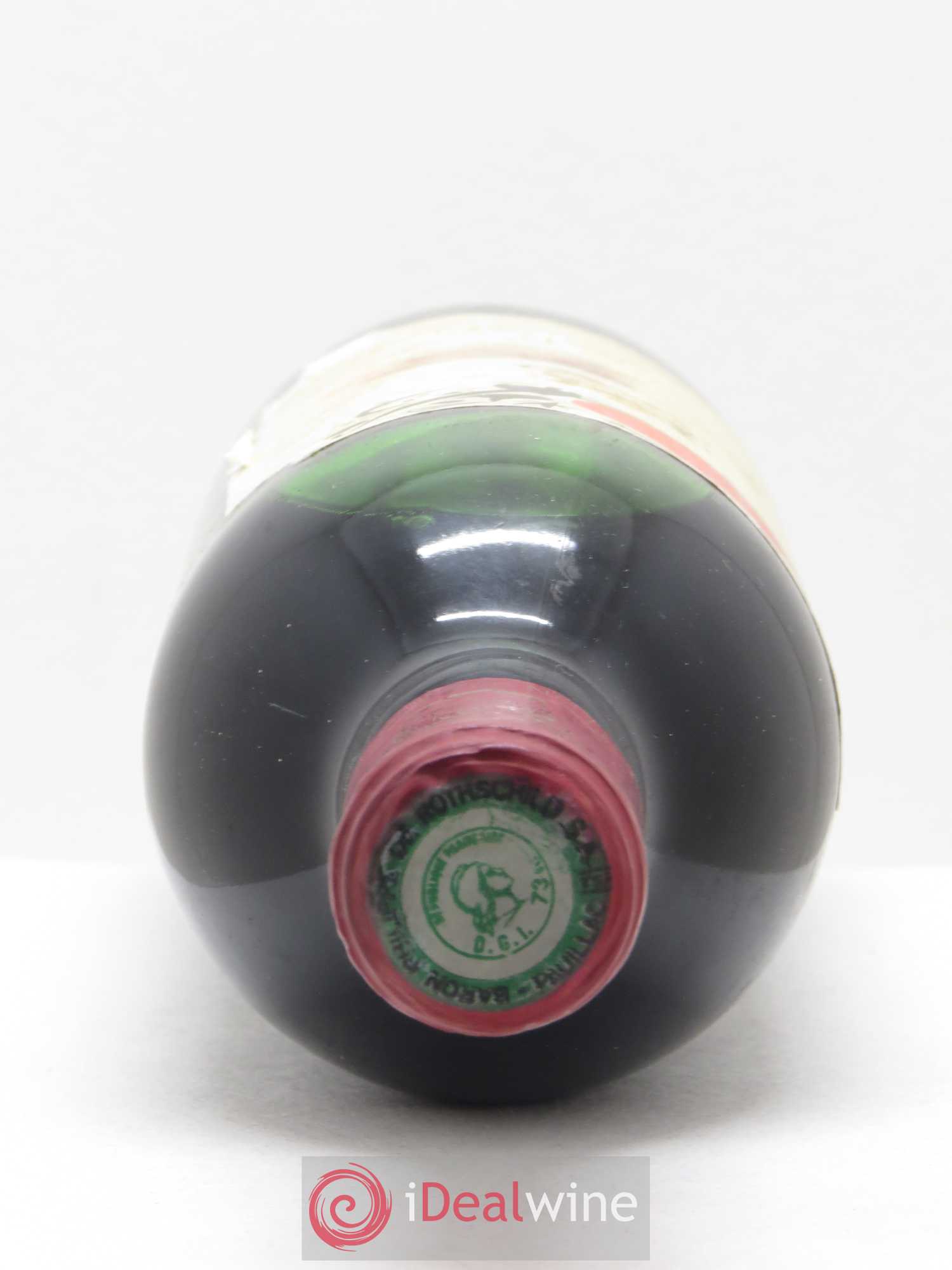 Château Mouton Rothschild 1er Grand Cru Classé 1969 - Lot de 1 bouteille - 1
