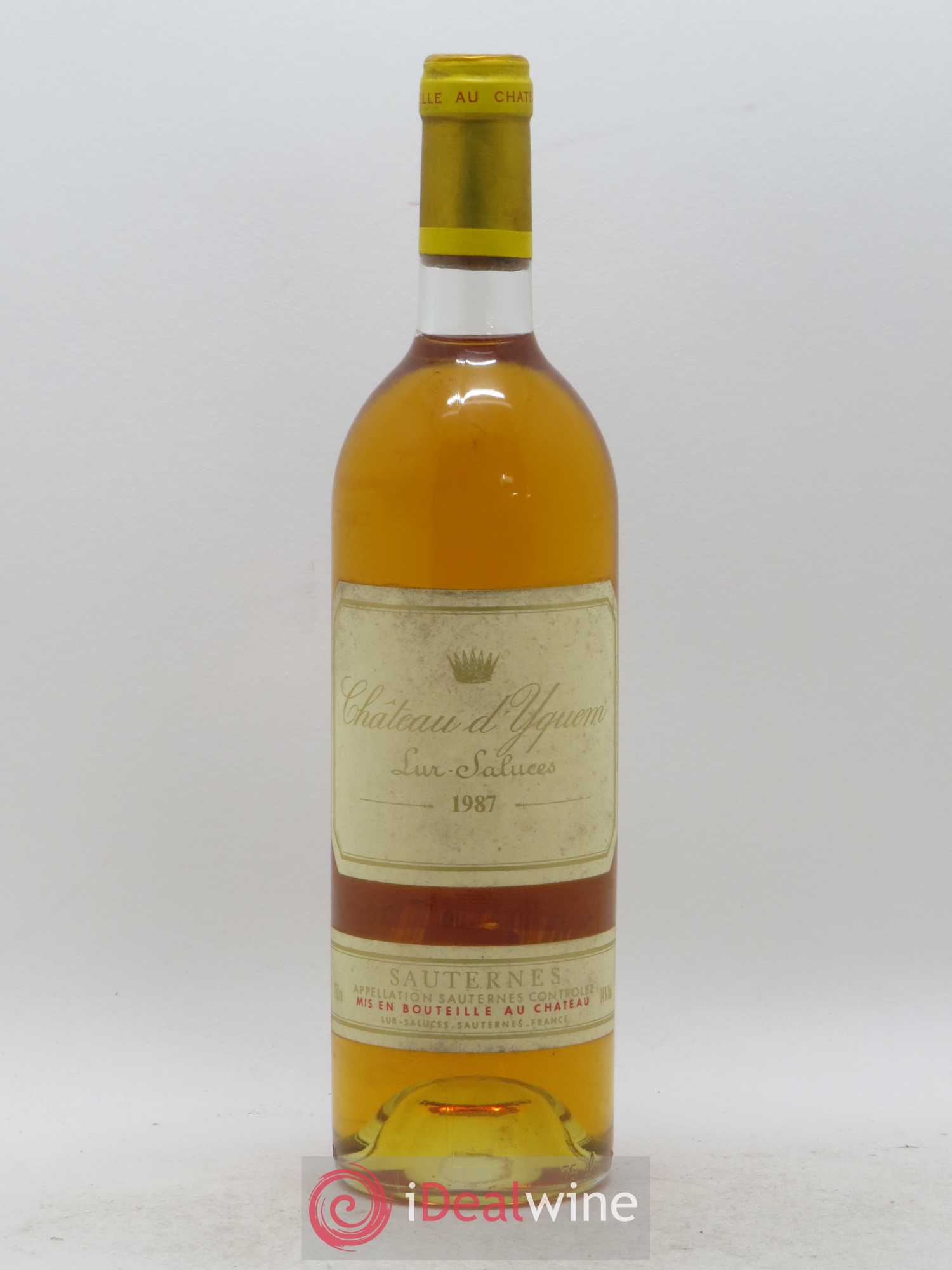 Château d' Yquem 1er Cru Classé Supérieur 1987 - Lotto di 1 bottiglia - 0