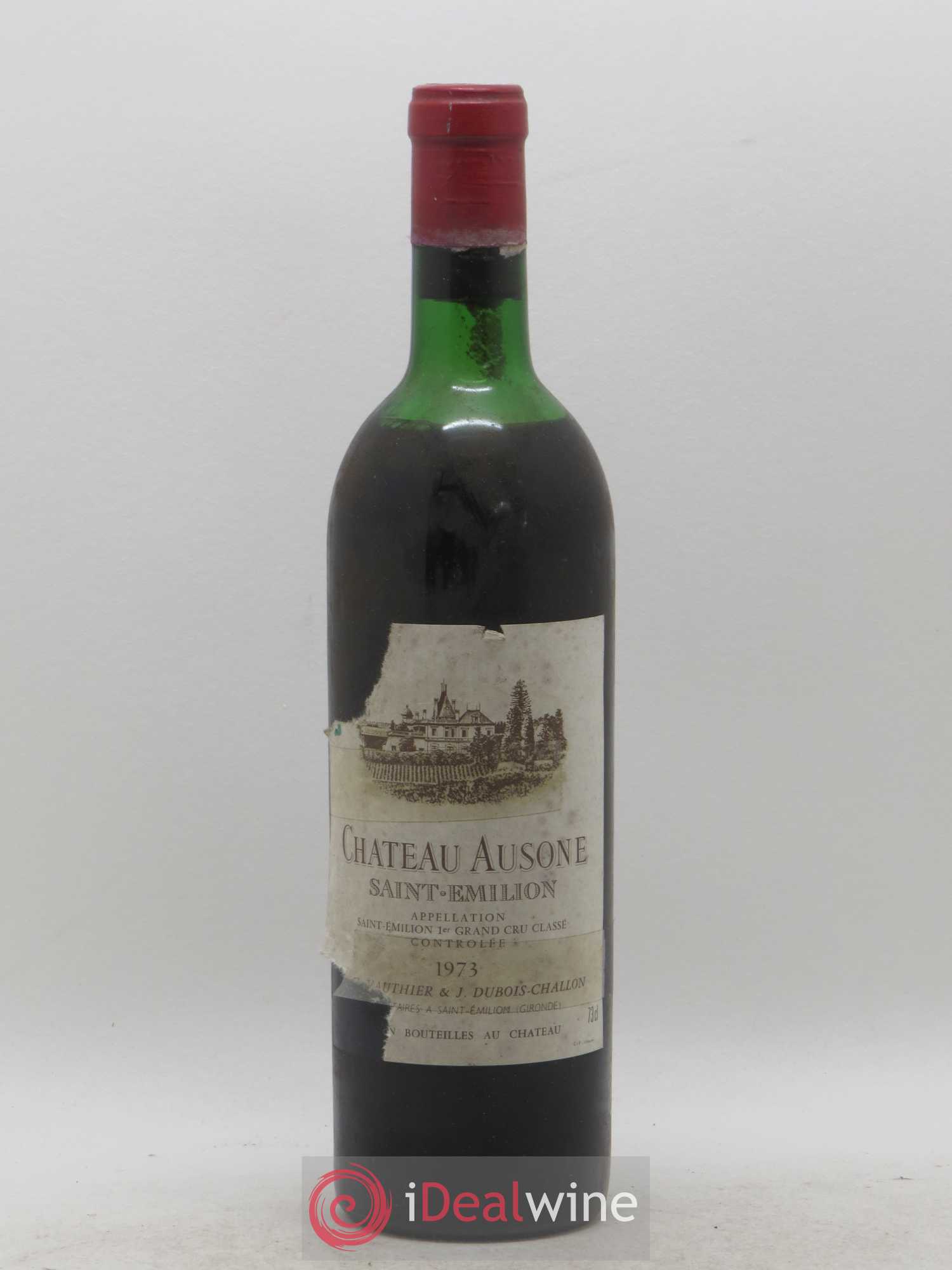 Château Ausone 1er Grand Cru Classé A 1973 - Lot de 1 bouteille - 0