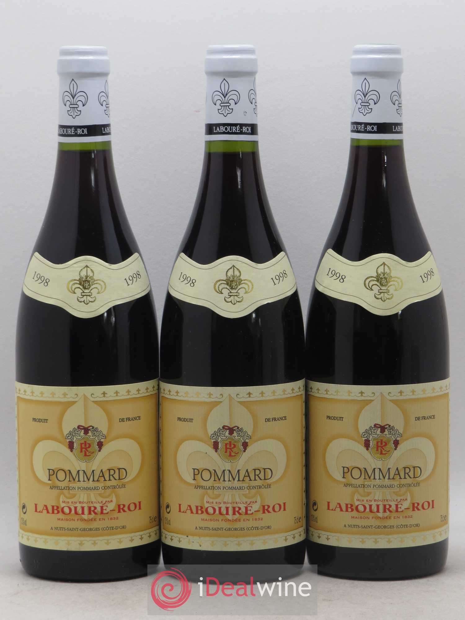 Pommard Labouré Roi 1998 - Lot de 3 bouteilles - 0