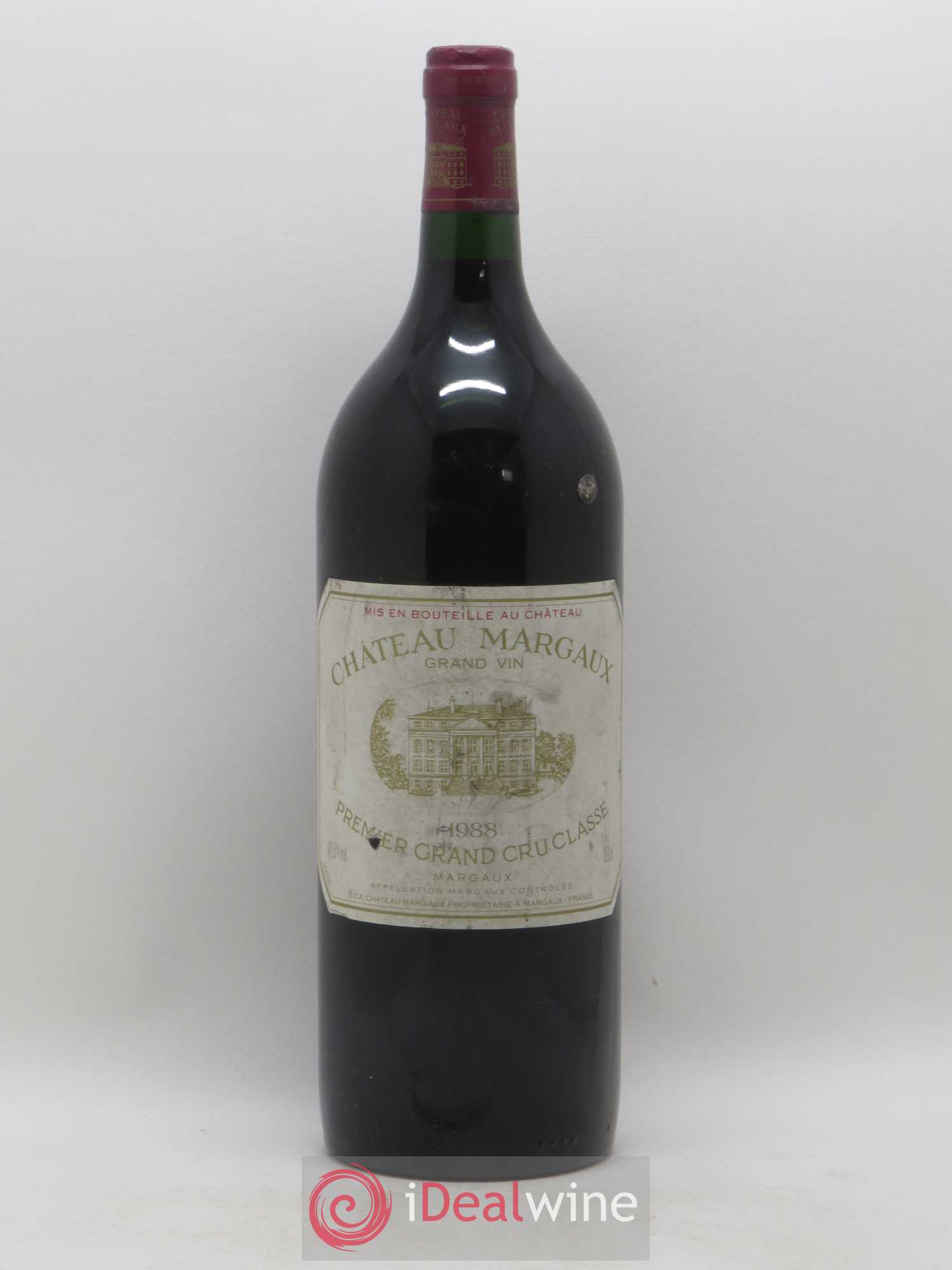 Château Margaux 1er Grand Cru Classé 1988 - Lot de 1 magnum - 0