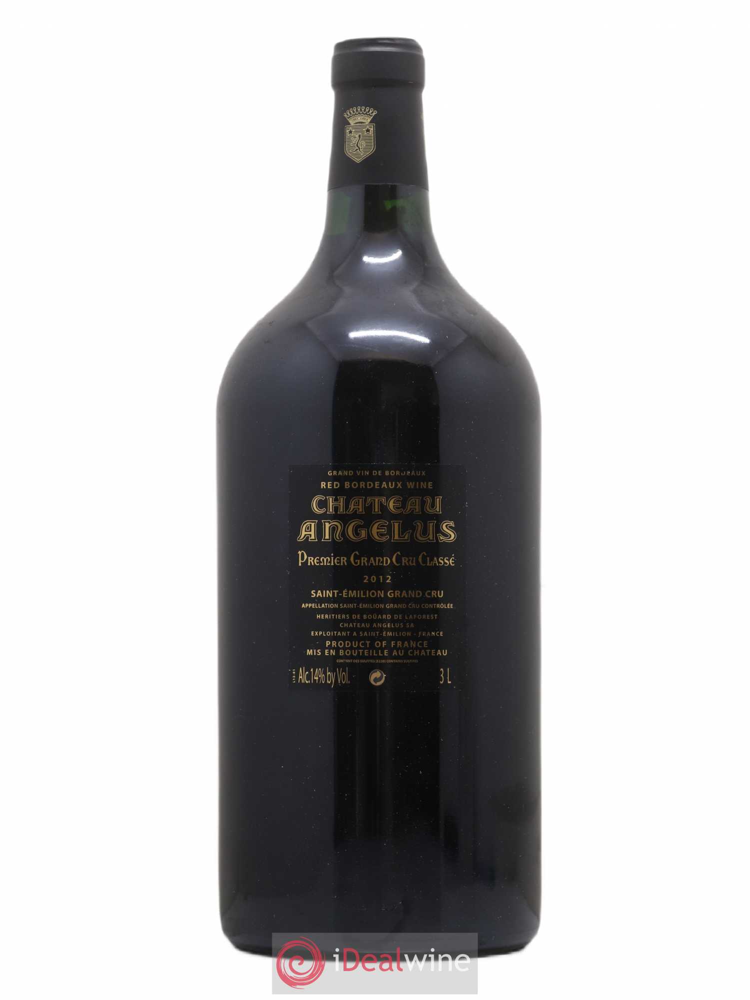 Château Angélus 1er Grand Cru Classé A 2012 - Lot de 1 double magnum - 1