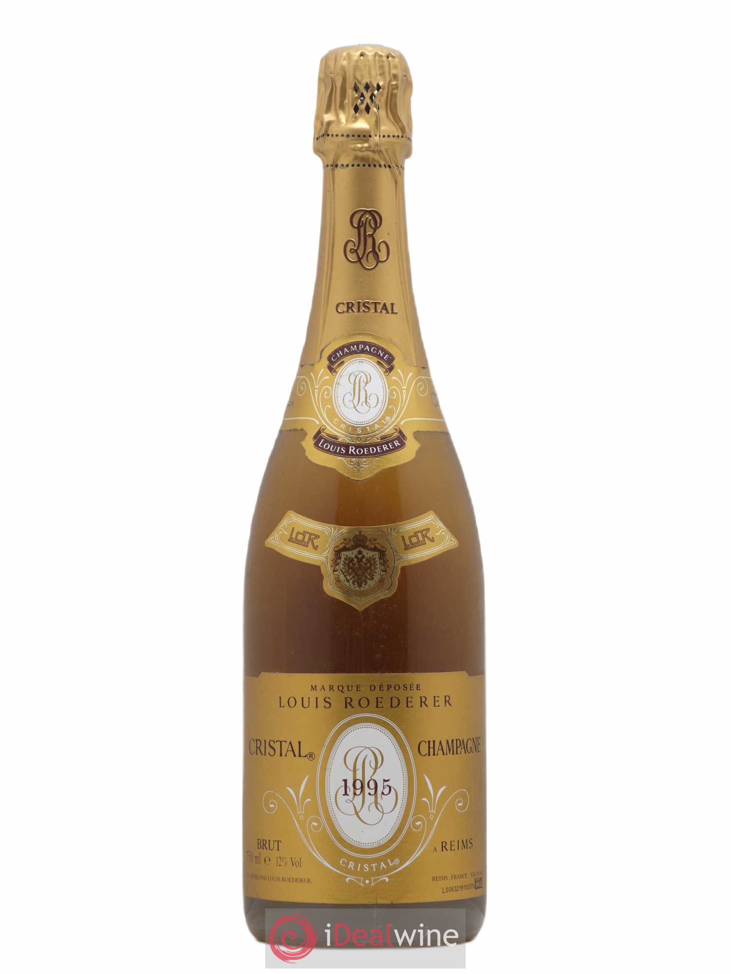 Cristal Louis Roederer Brut 1995 - Lot de 1 bouteille - 0
