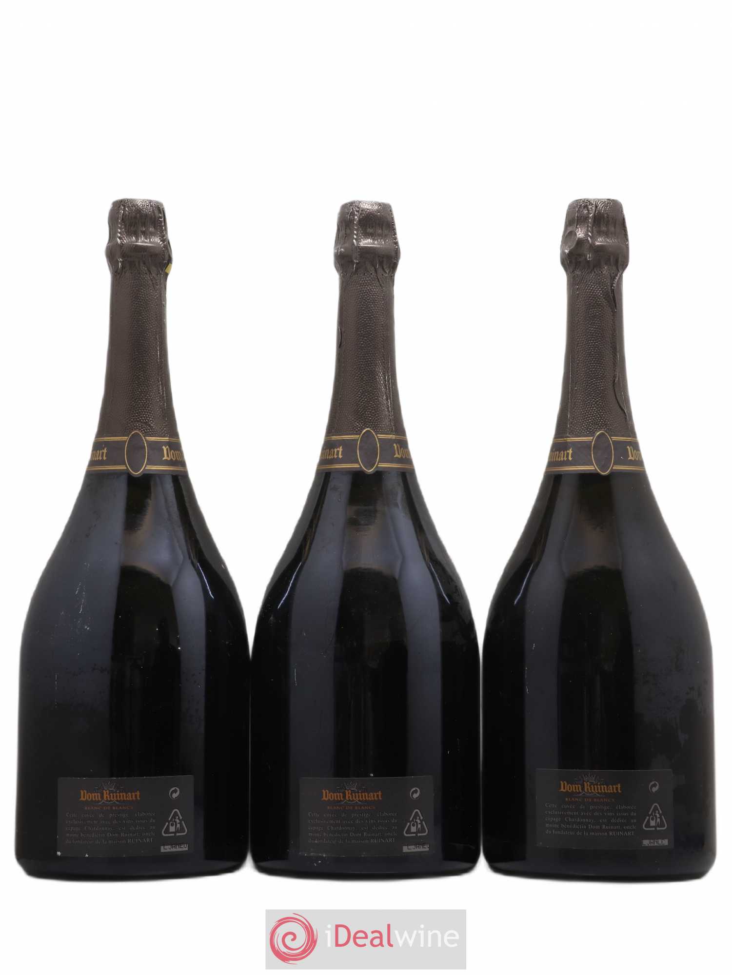 Dom Ruinart Brut Ruinart Brut 1993 - Lot de 3 magnums - 1