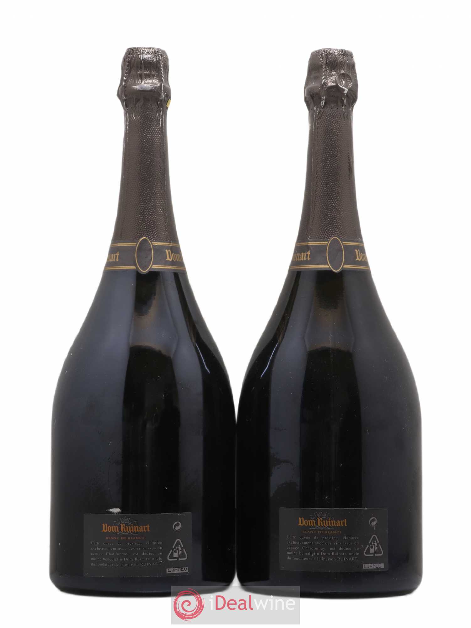Dom Ruinart Brut Ruinart Brut 1993 - Lot de 2 magnums - 1