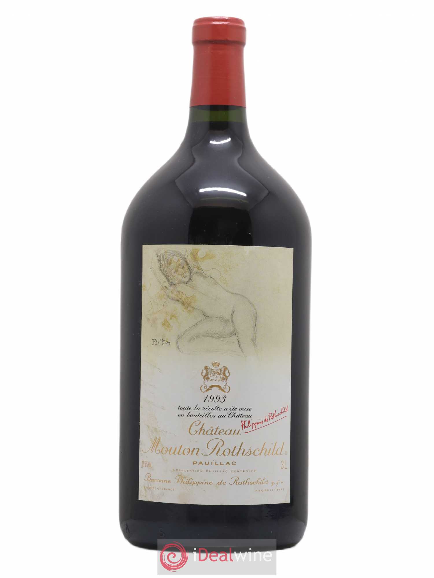 Buy Château Mouton Rothschild 1er Grand Cru Classé 1993 (lot