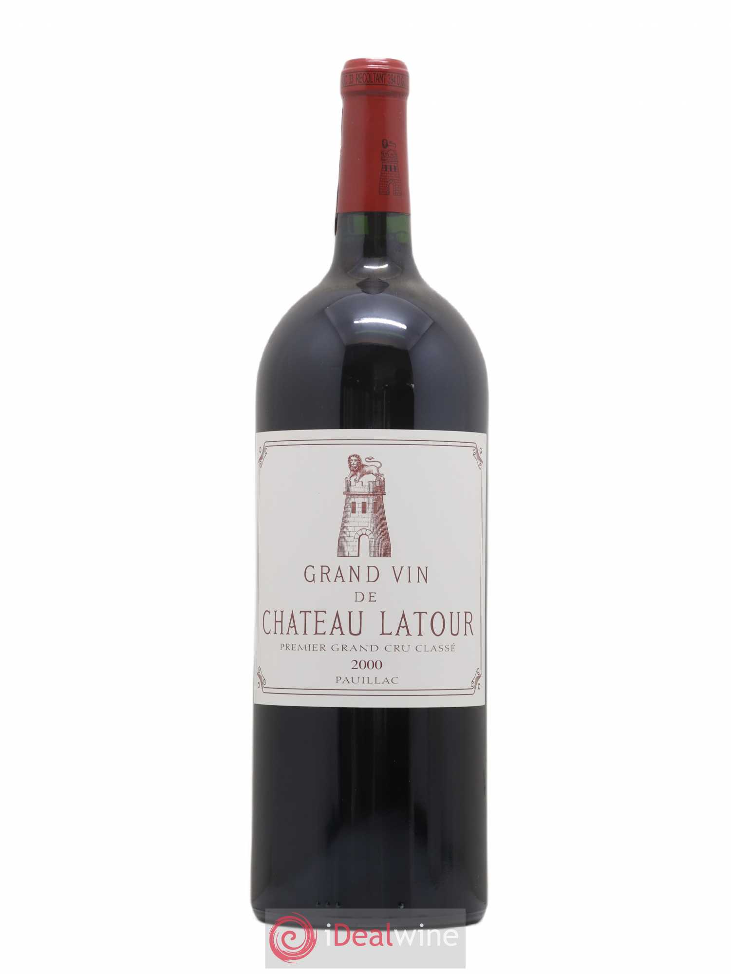 Château Latour 1er Grand Cru Classé 2000 - Lot de 1 magnum - 0