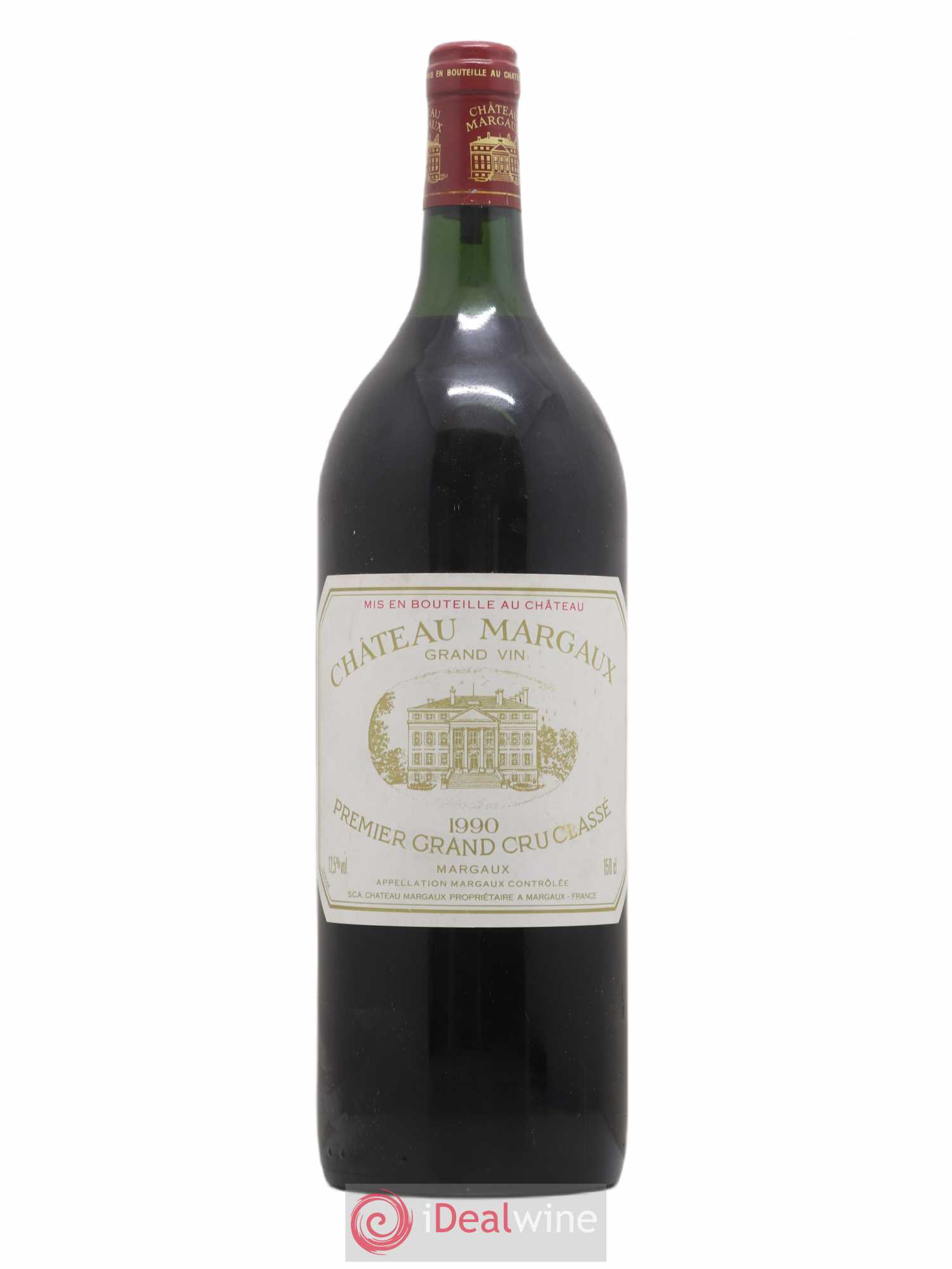 Château Margaux 1er Grand Cru Classé 1990 - Lot de 1 magnum - 0