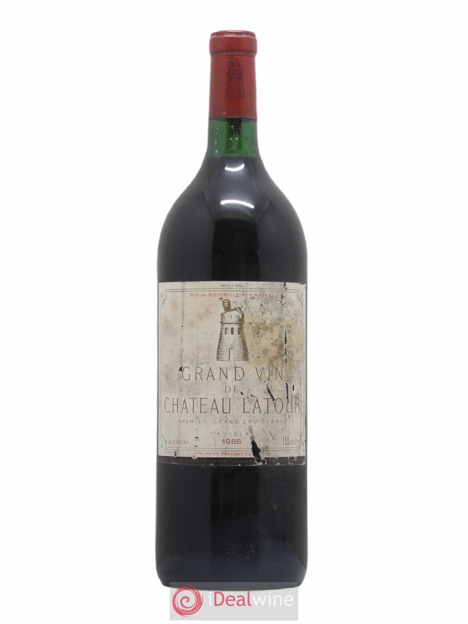 Château Latour 1er Grand Cru Classé 1986 - Lot de 1 magnum - 0