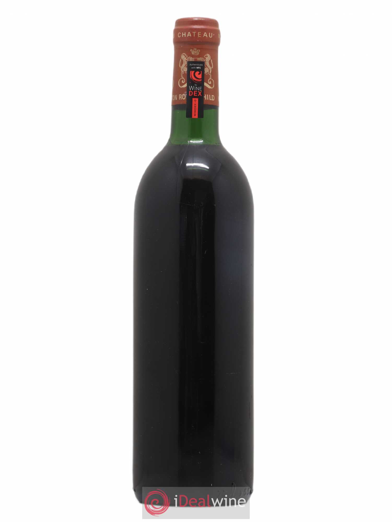 Château Mouton Rothschild 1er Grand Cru Classé 1986 - Lot de 1 bouteille - 1