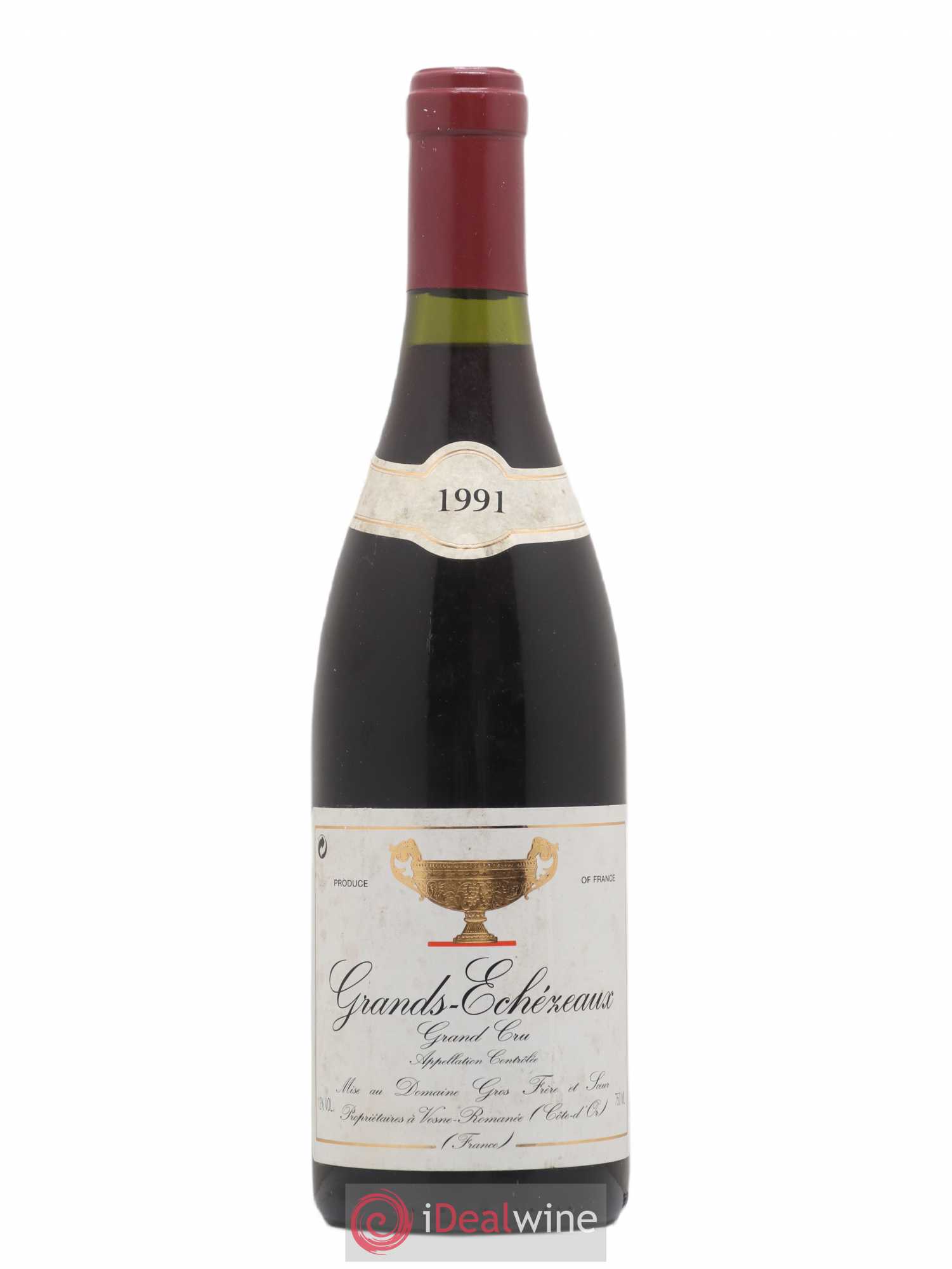 Grands-Echezeaux Grand Cru Gros Frère & Soeur 1991 - Lot de 1 bouteille - 0