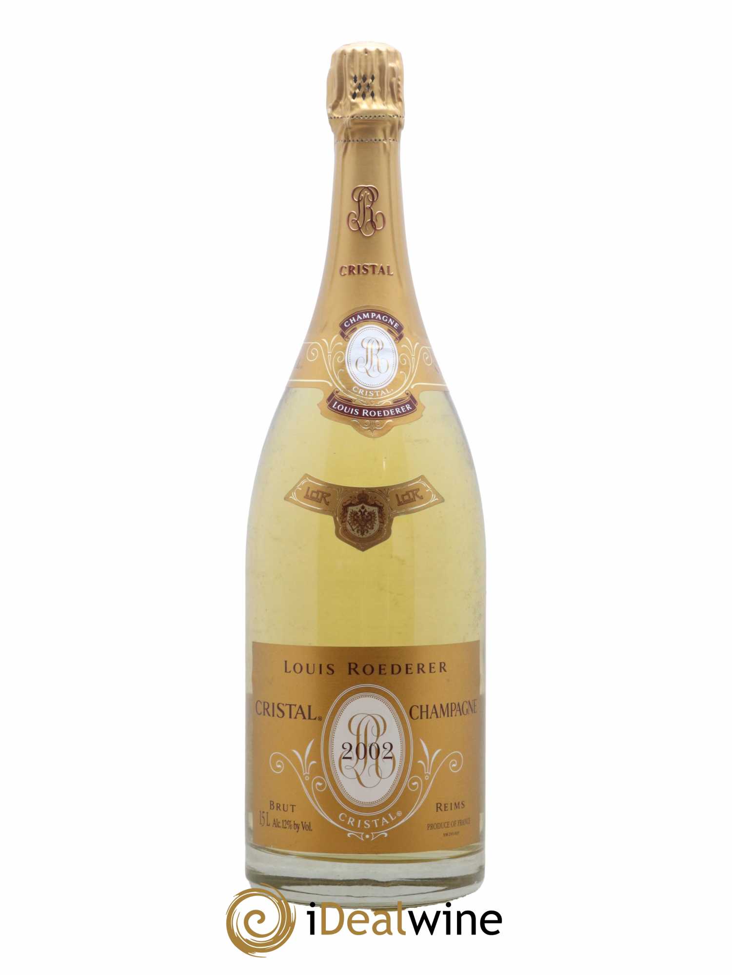 Cristal Louis Roederer 2002 - Lot de 1 magnum - 1