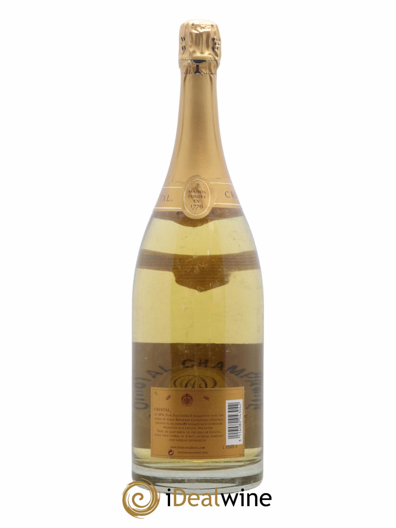 Cristal Louis Roederer 2002 - Lot de 1 magnum - 2