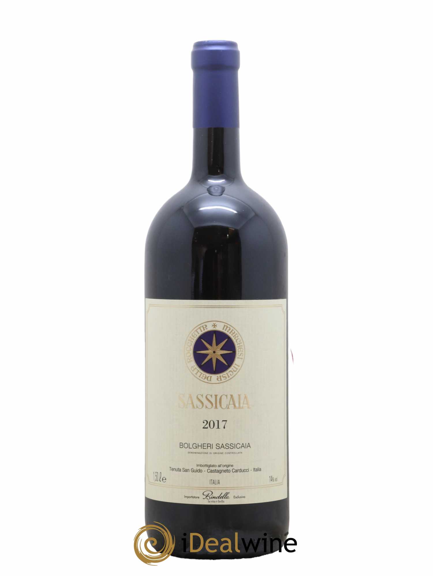 Bolgheri DOC Sassicaia Tenuta San Guido 2017 - Lot de 1 magnum - 1