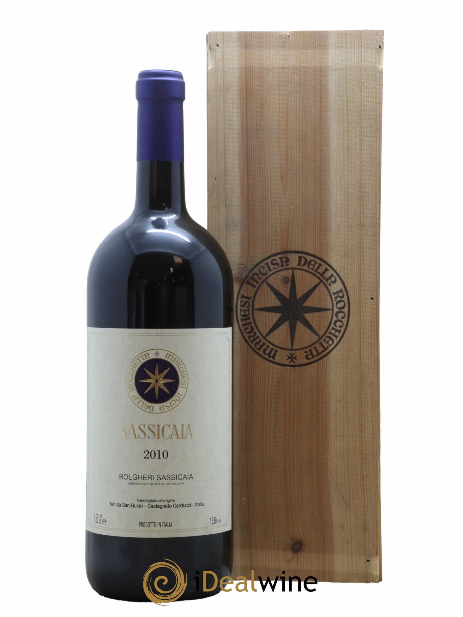 Bolgheri DOC Sassicaia Tenuta San Guido 2010 - Lot de 1 magnum - 0