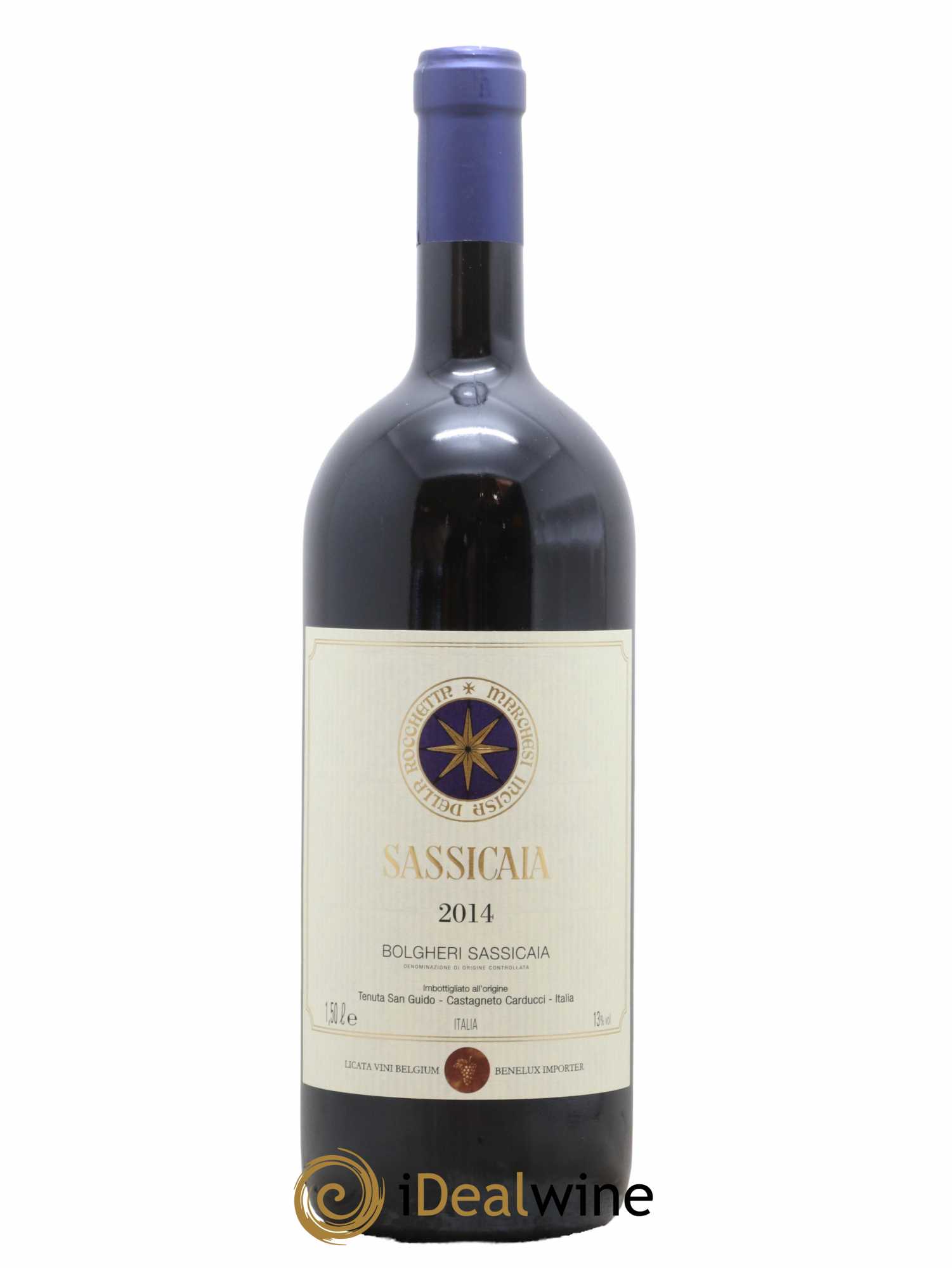 Bolgheri DOC Sassicaia Tenuta San Guido 2014 - Posten von 1 Magnum - 1