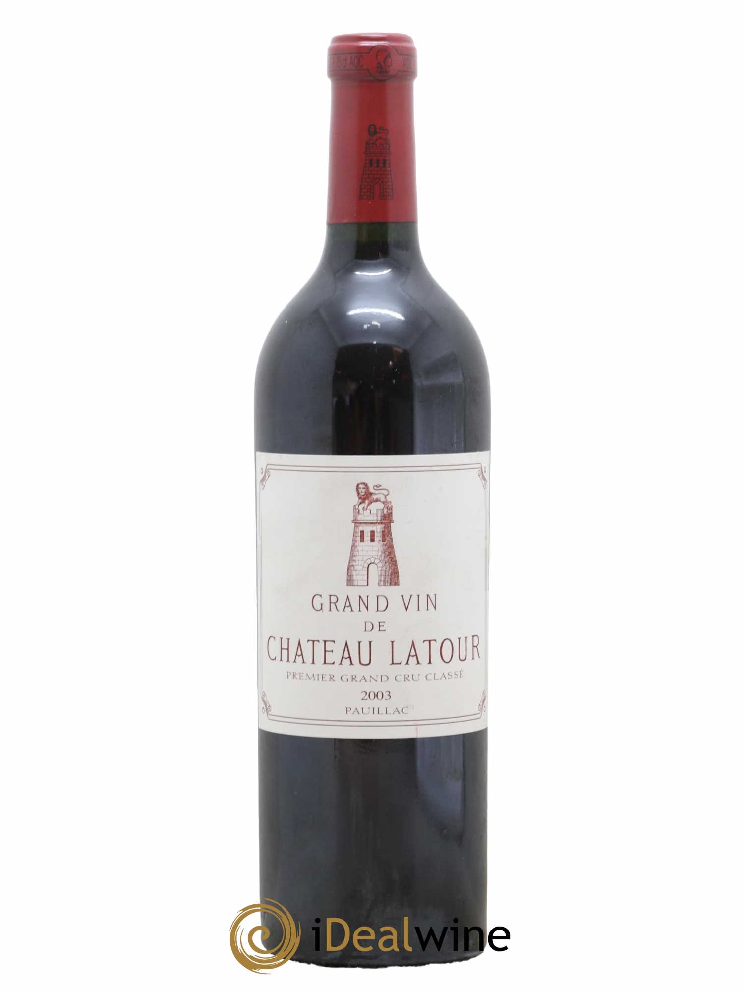 Château Latour 1er Grand Cru Classé 2003 - Lot de 1 bouteille - 0